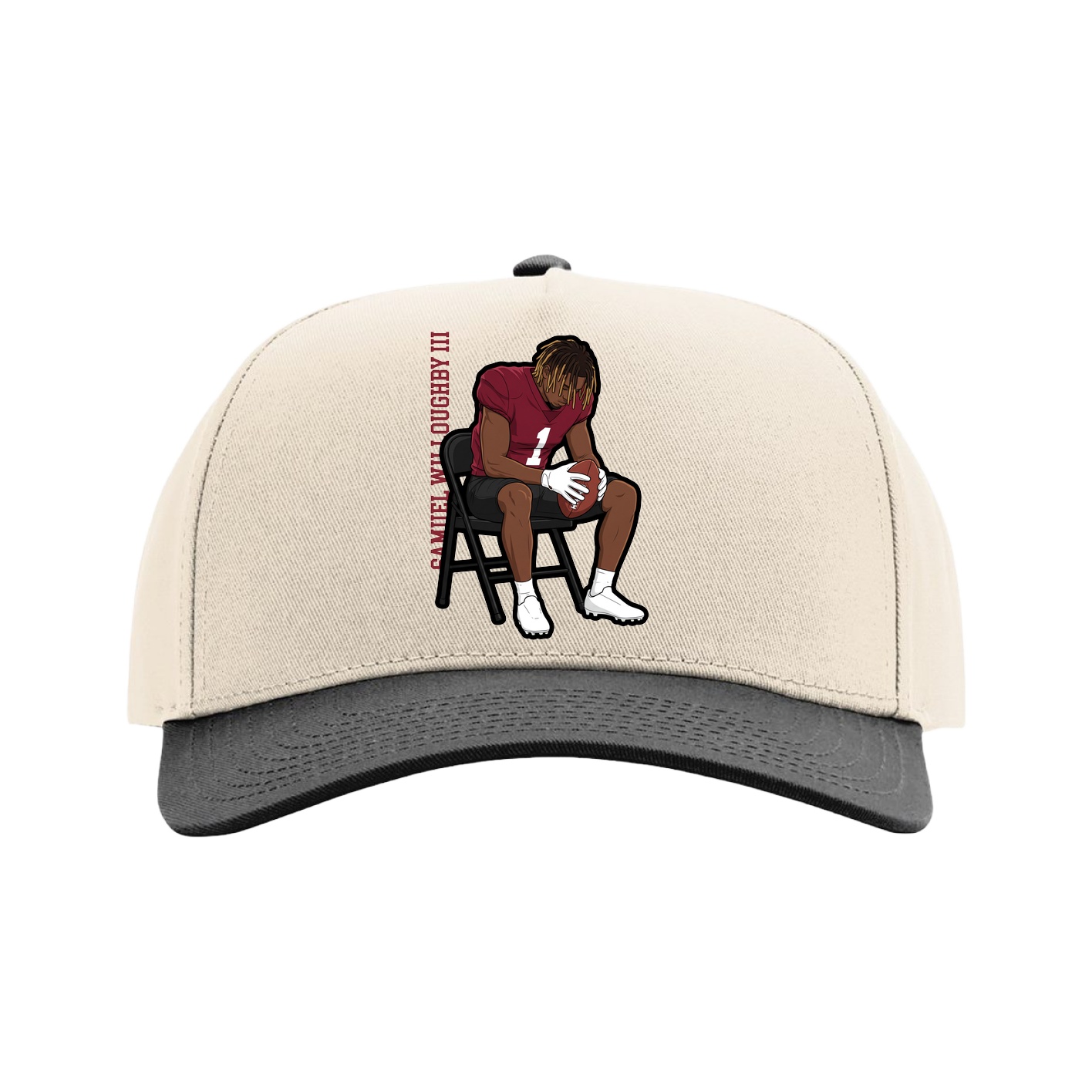 Full Fabric Five-Panel Champ Cap