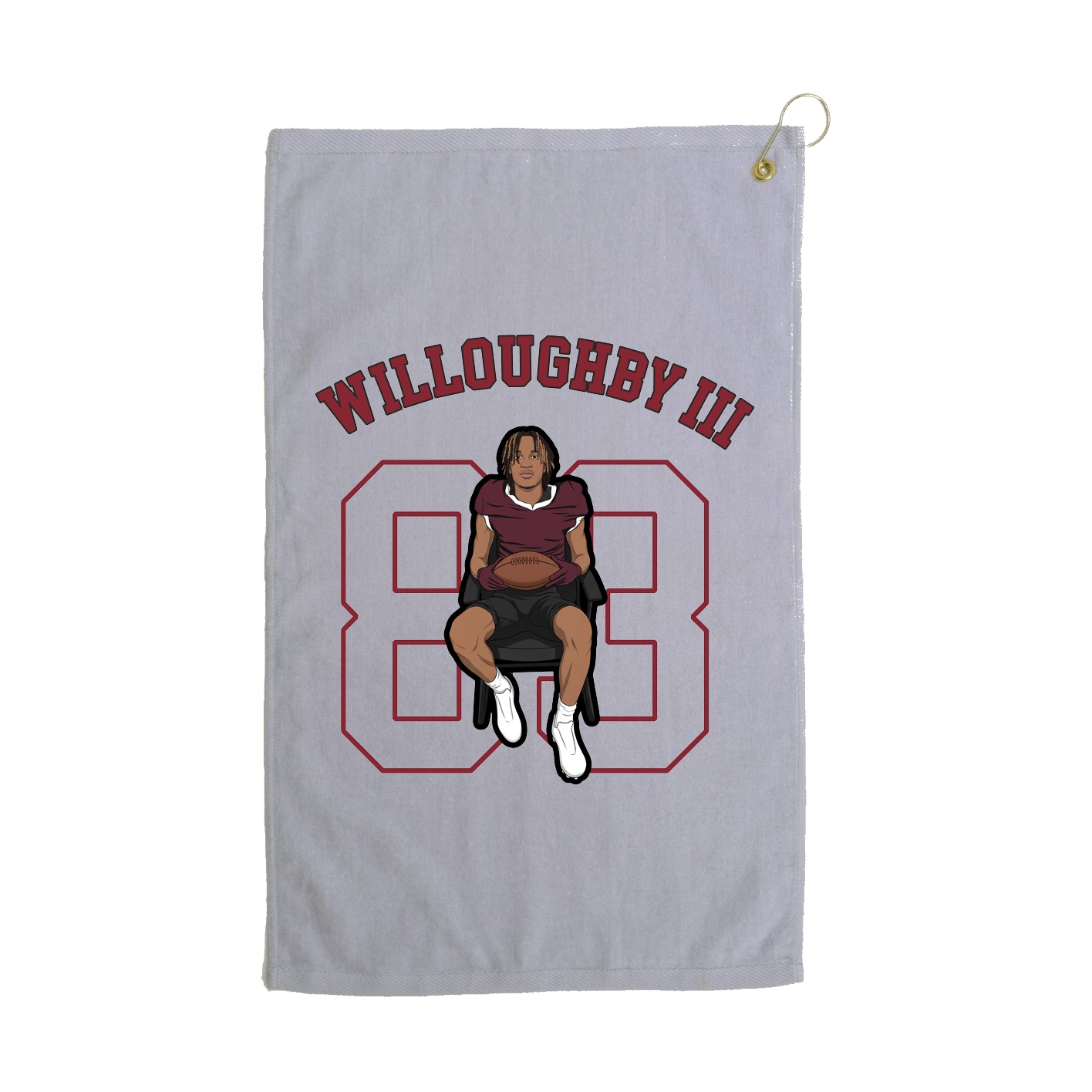 Golf Towel — Shirsey Arch in Grey