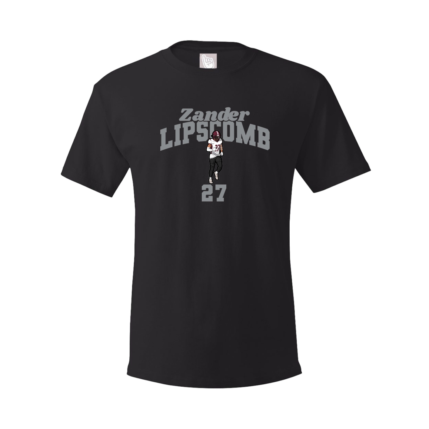 Youth Tee — Signature Arch in Black