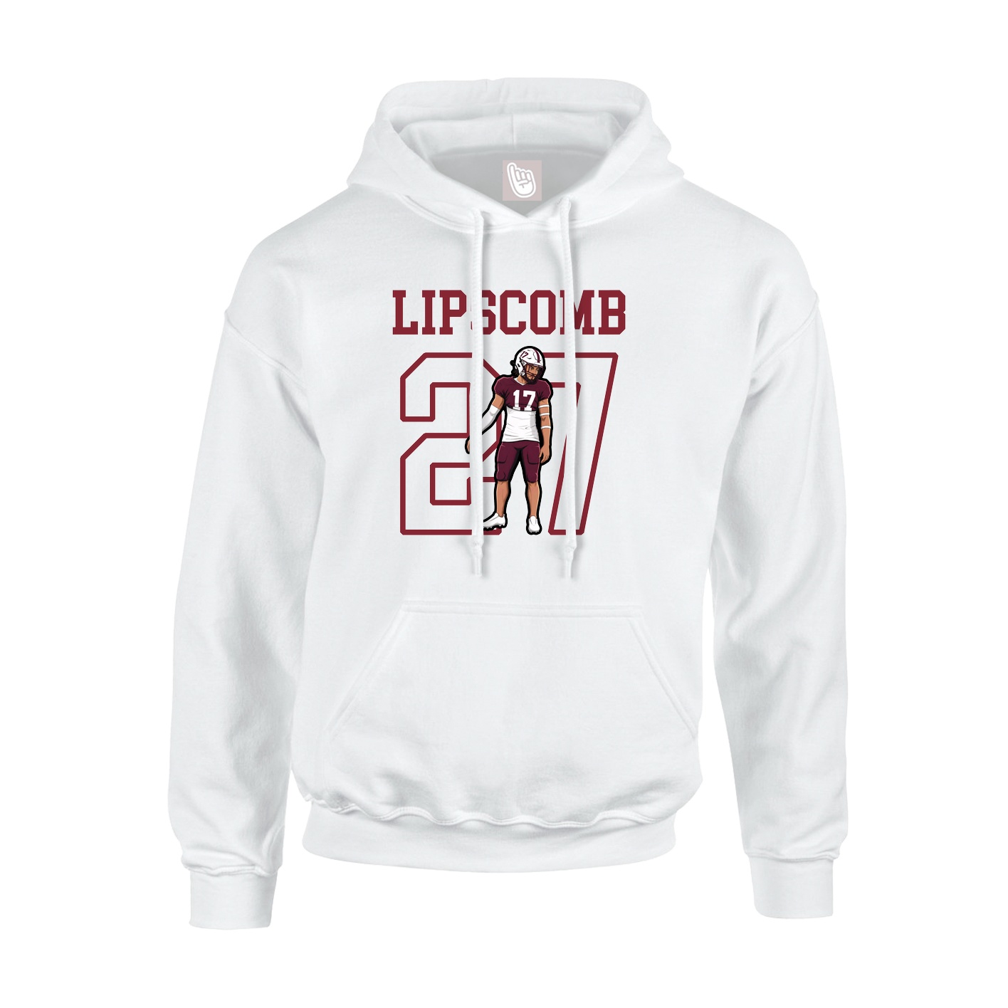 Youth Hoodie — Shirsey in White