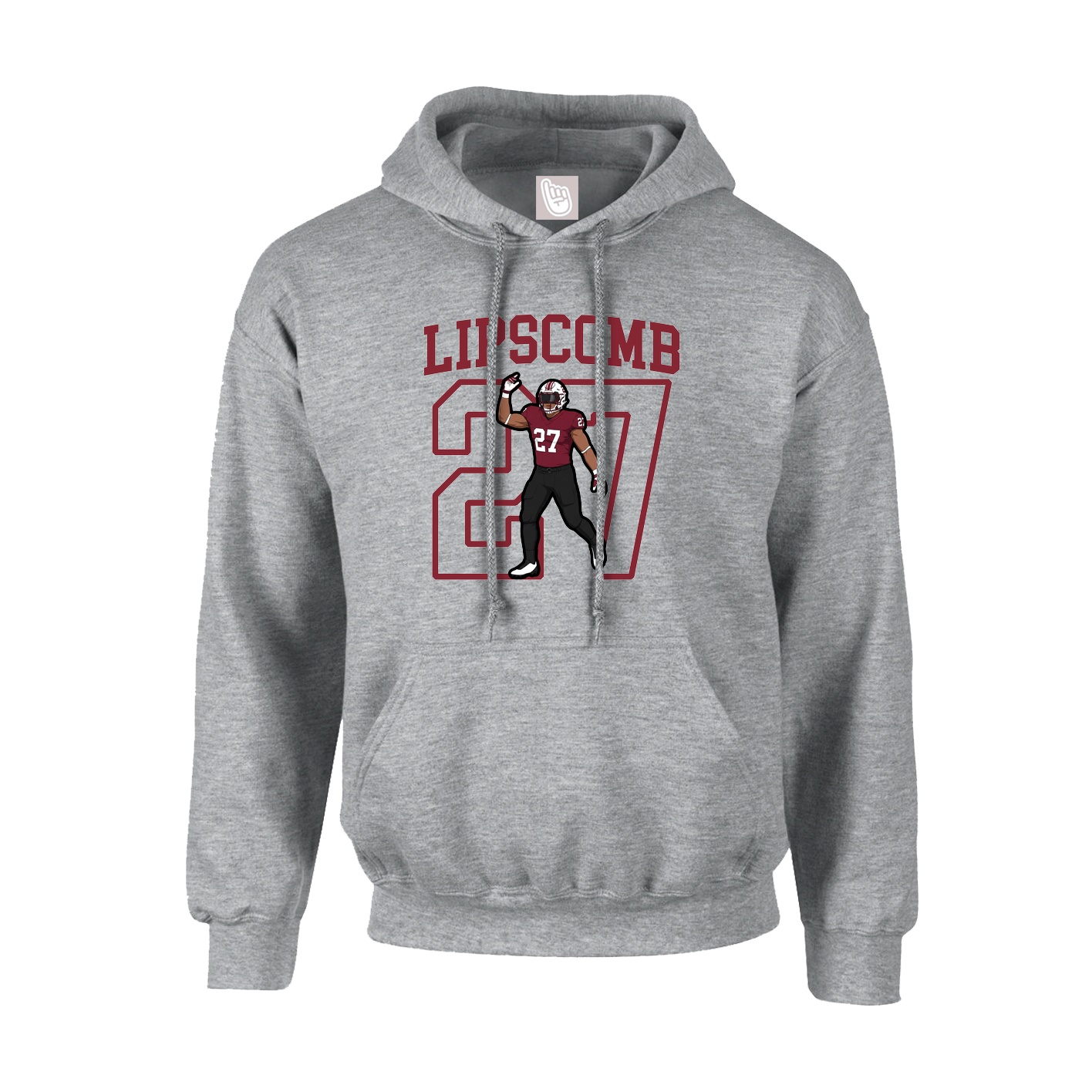 Hoodie — Shirsey in Grey