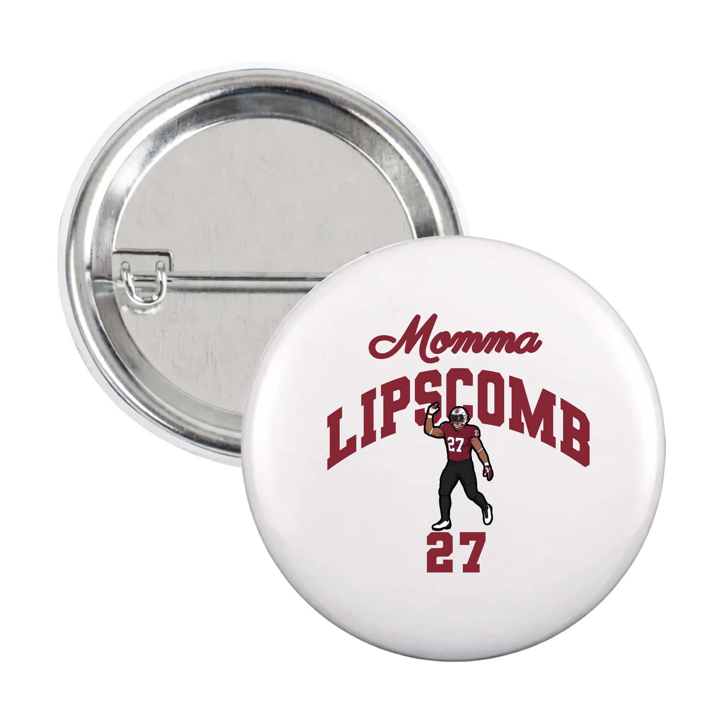 Game Day Button — Mothers Day Arch in White