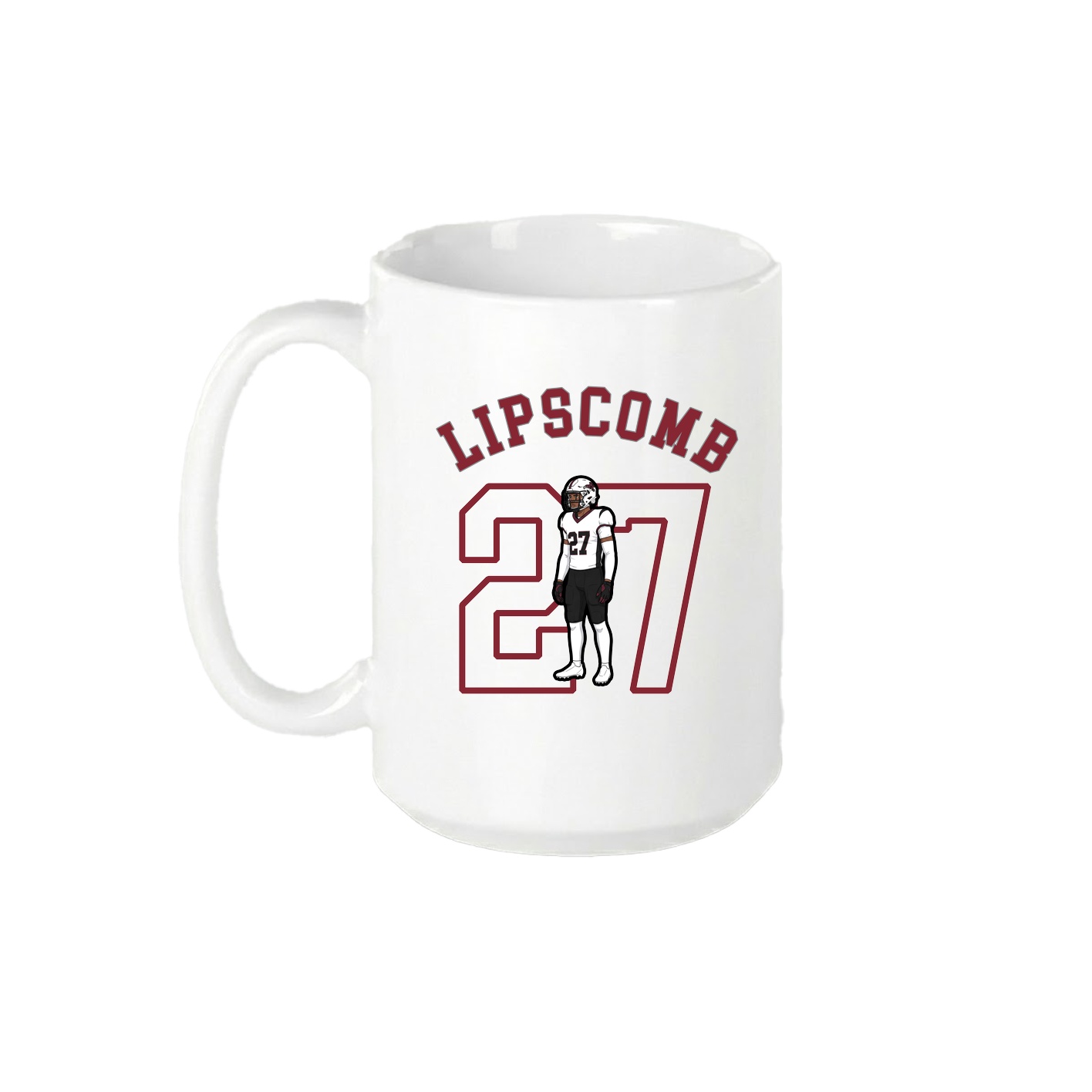 15oz Coffee Mug — Shirsey Arch in White