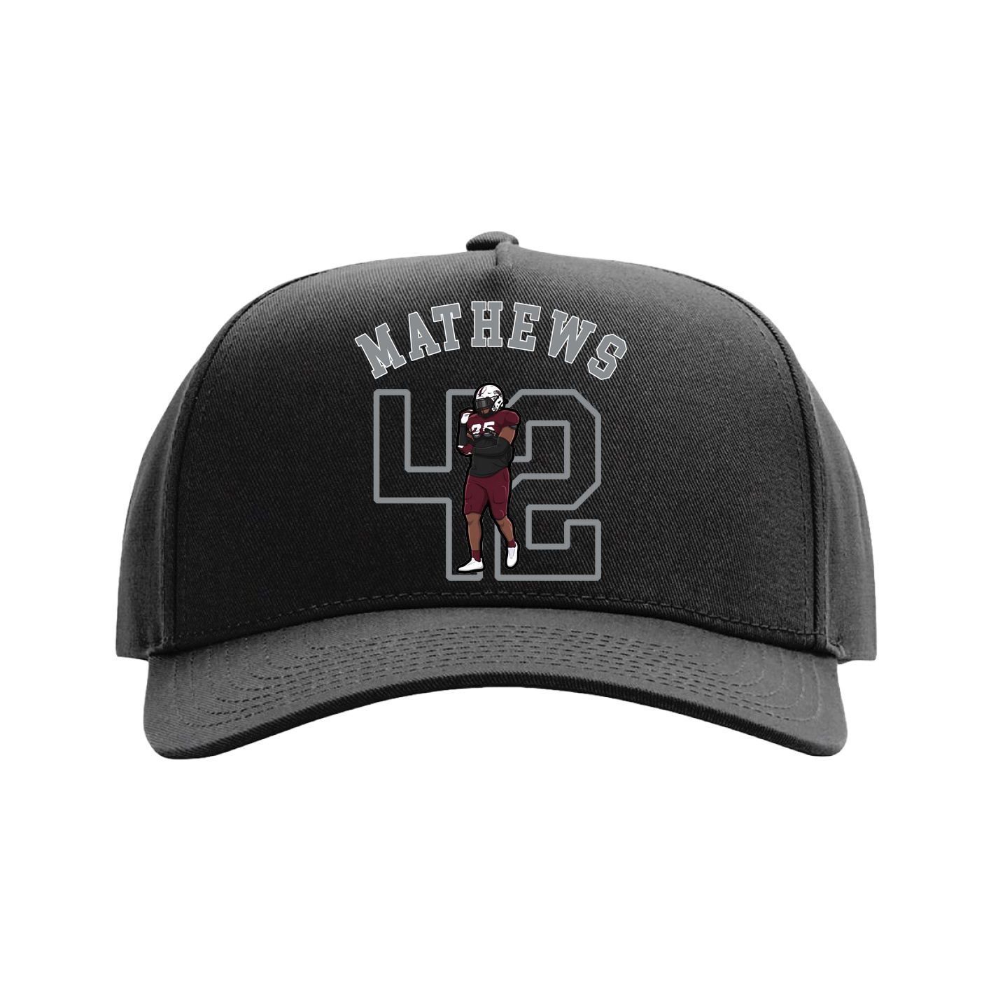Full Fabric Five-Panel Champ Cap