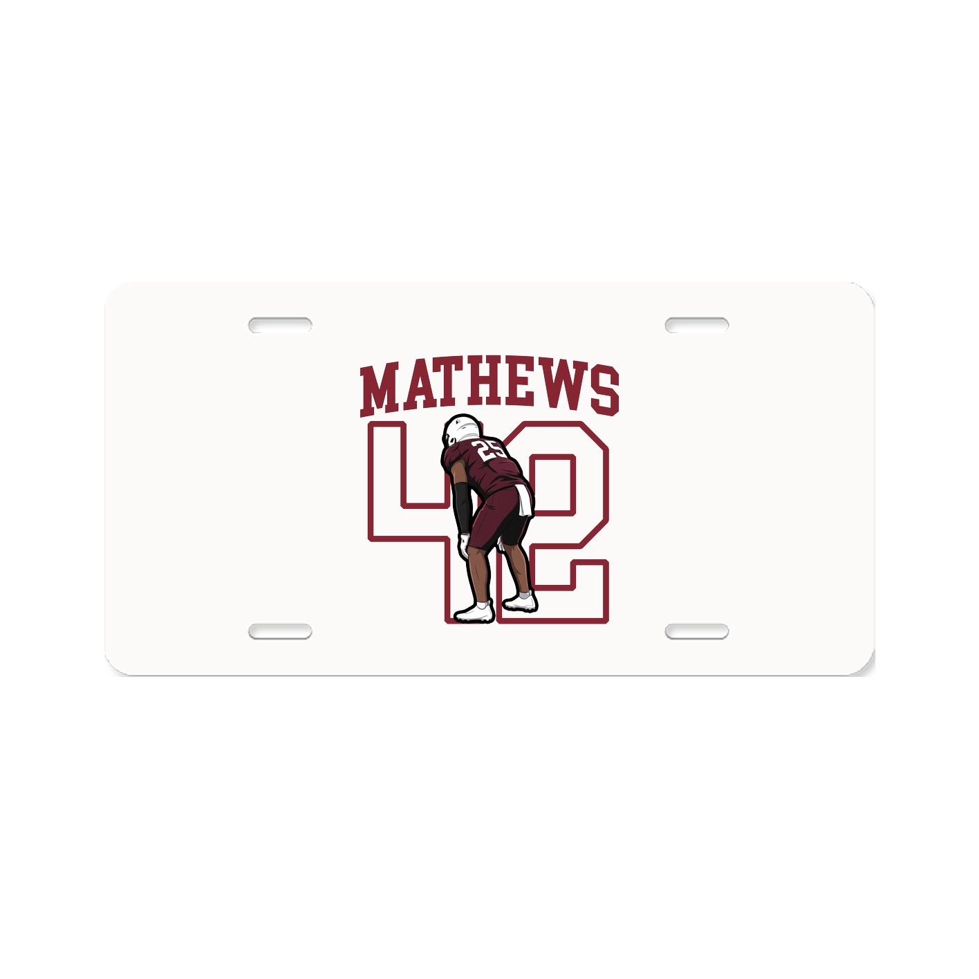 Aluminum License Plate