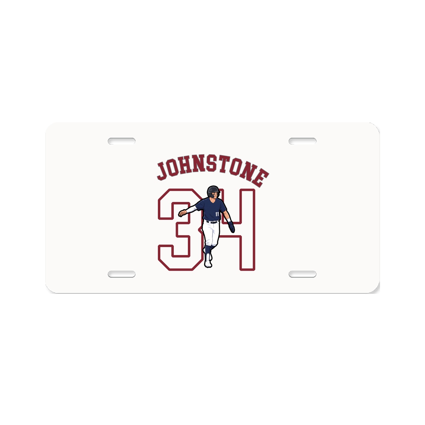 License Plate — Shirsey Arch in Classic