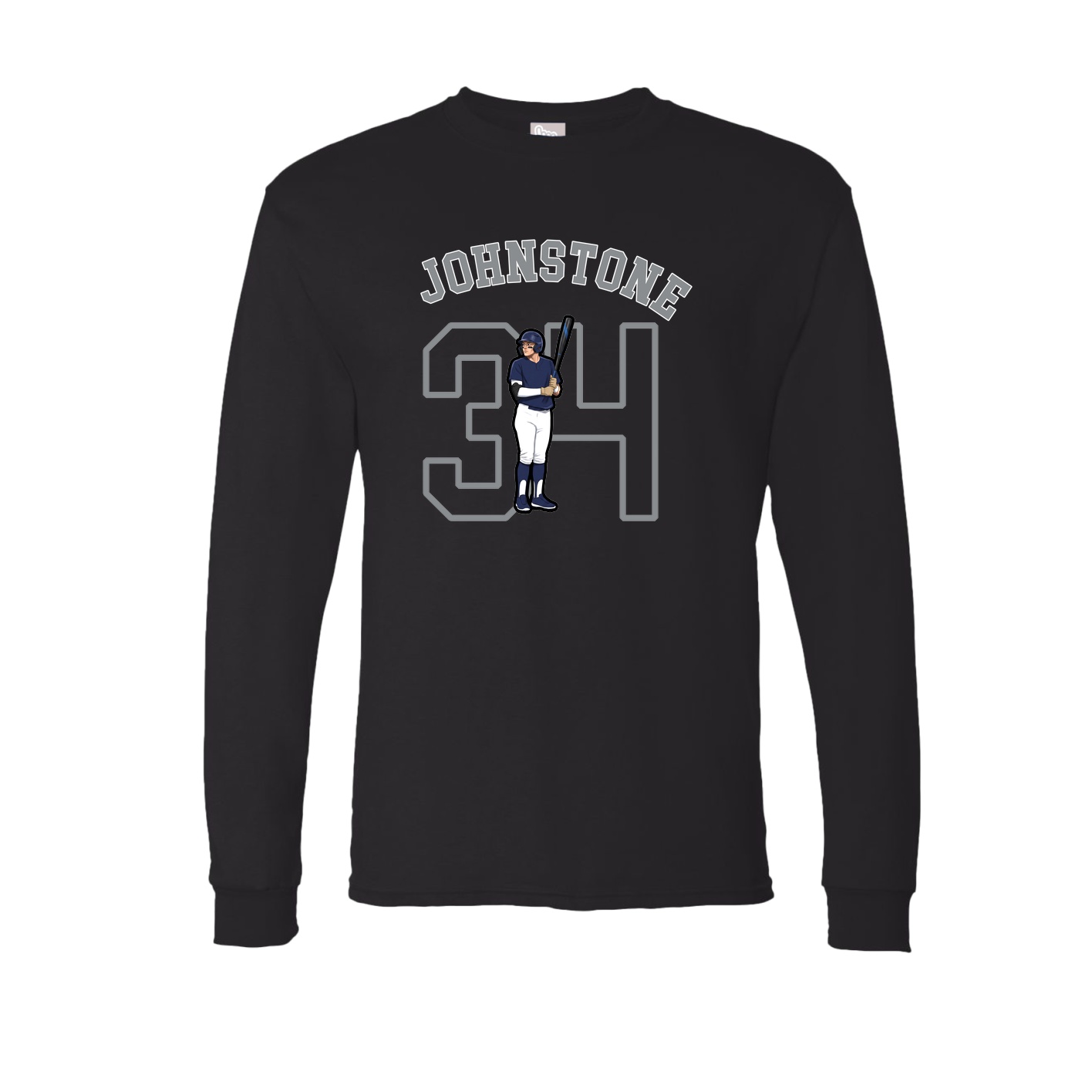 Long Sleeve Tee — Shirsey Arch in Black
