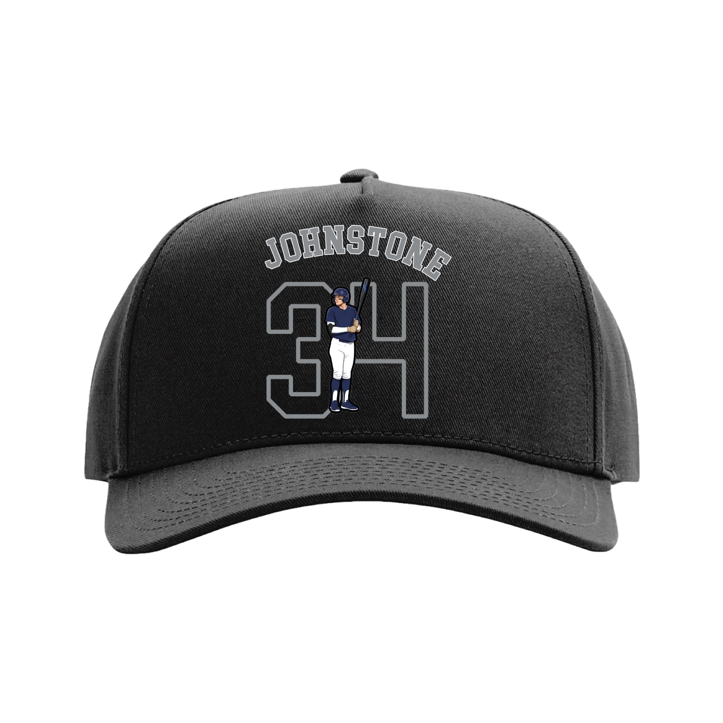 Full Fabric Five-Panel Champ Cap