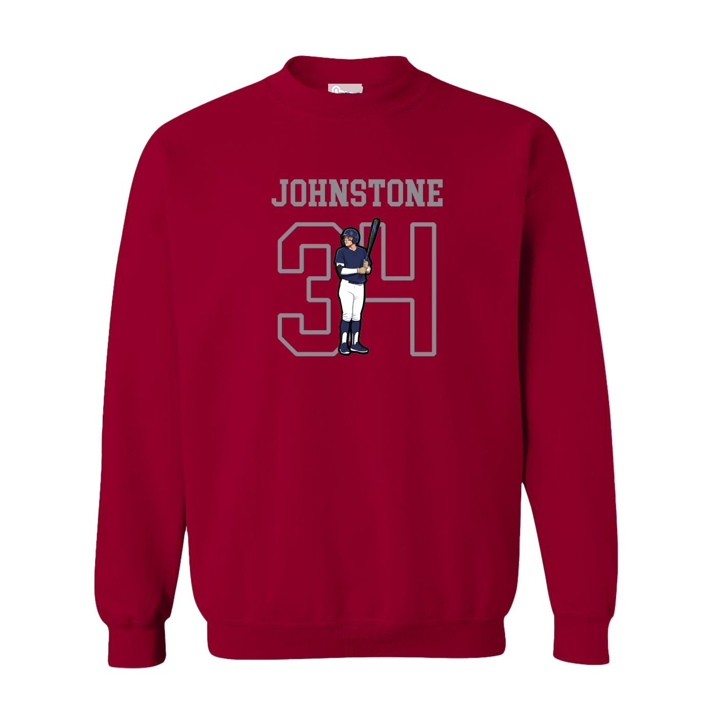 Fleece Crew — Shirsey in Cardinal