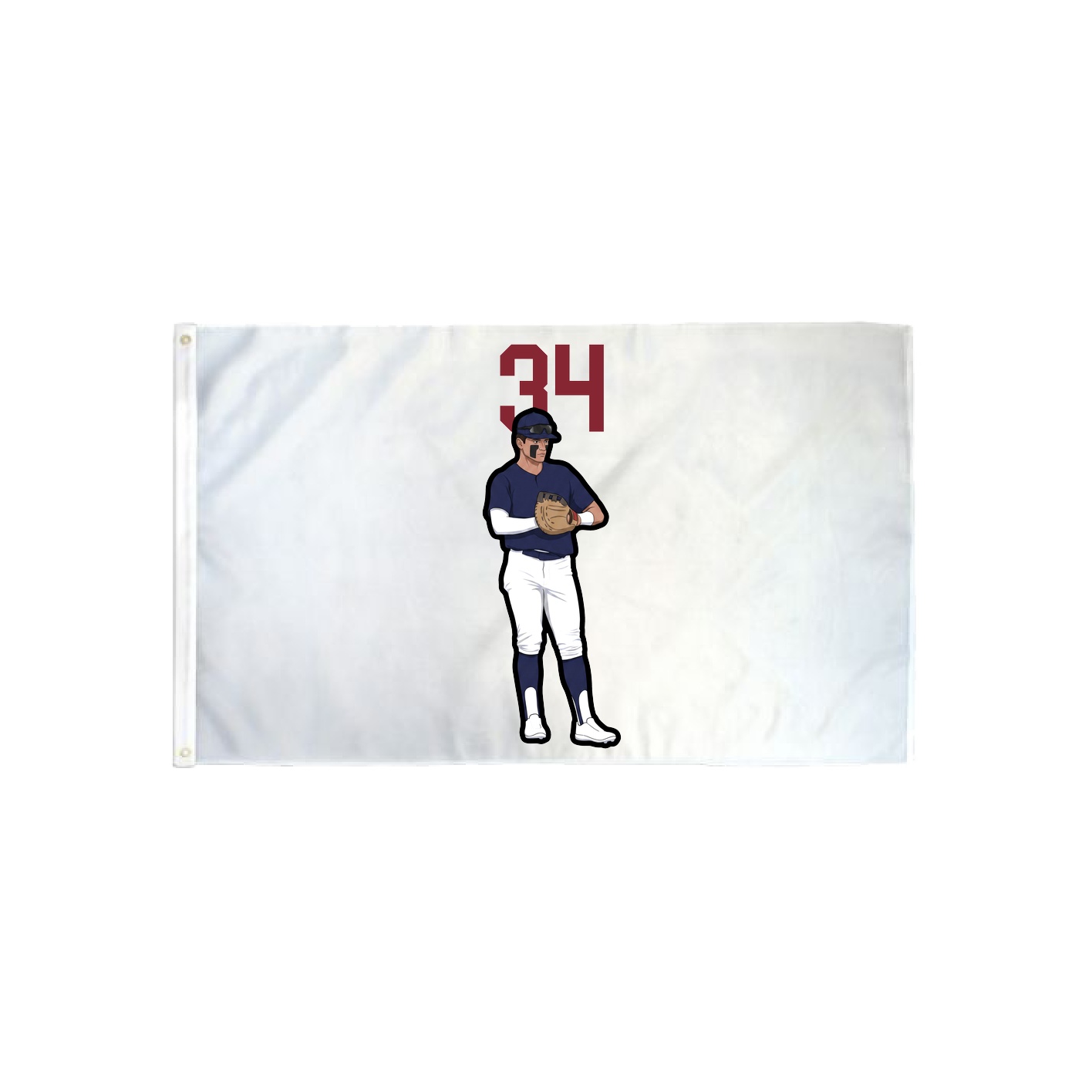 3x5 Flag — Number Top in Classic