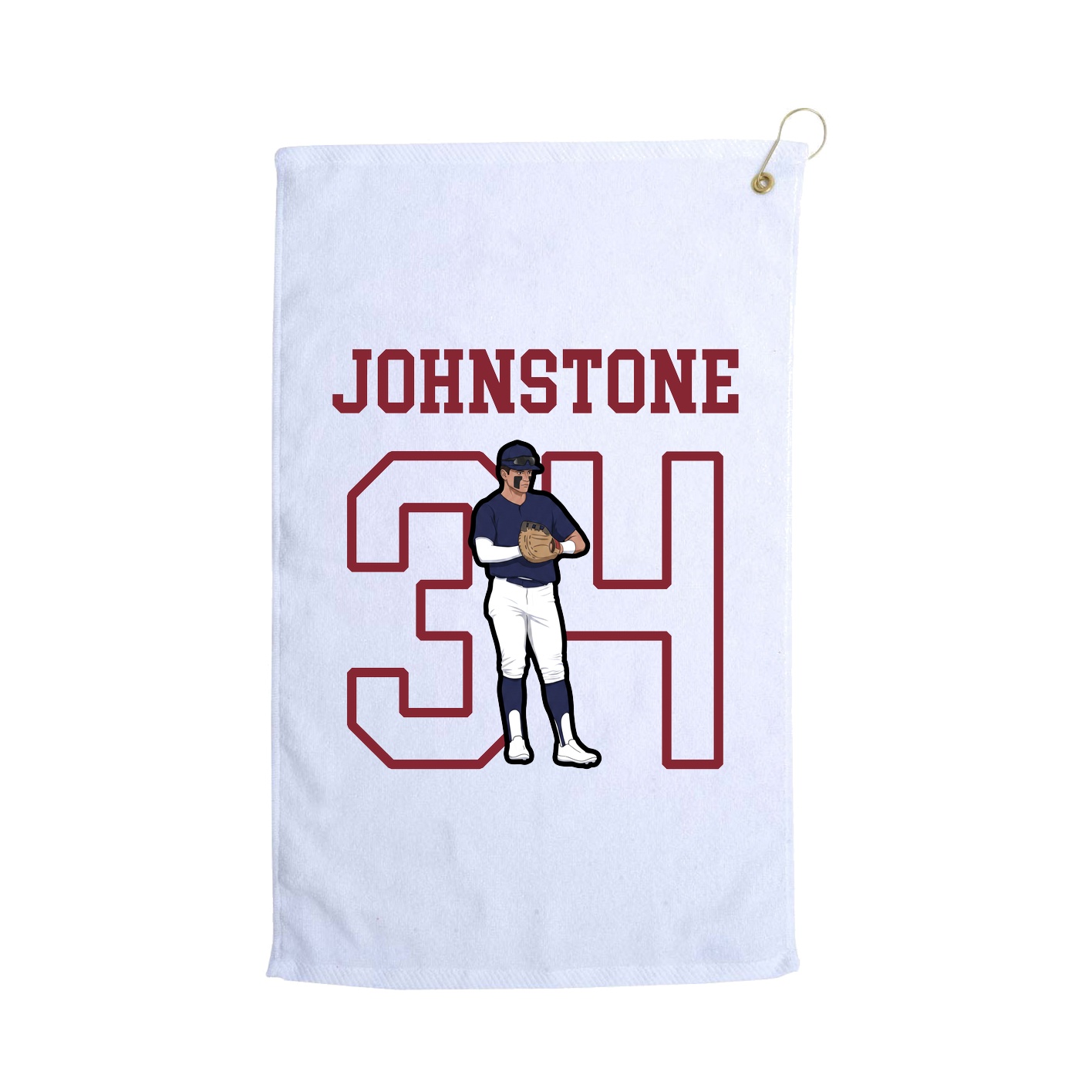 Golf Towel — Shirsey in White