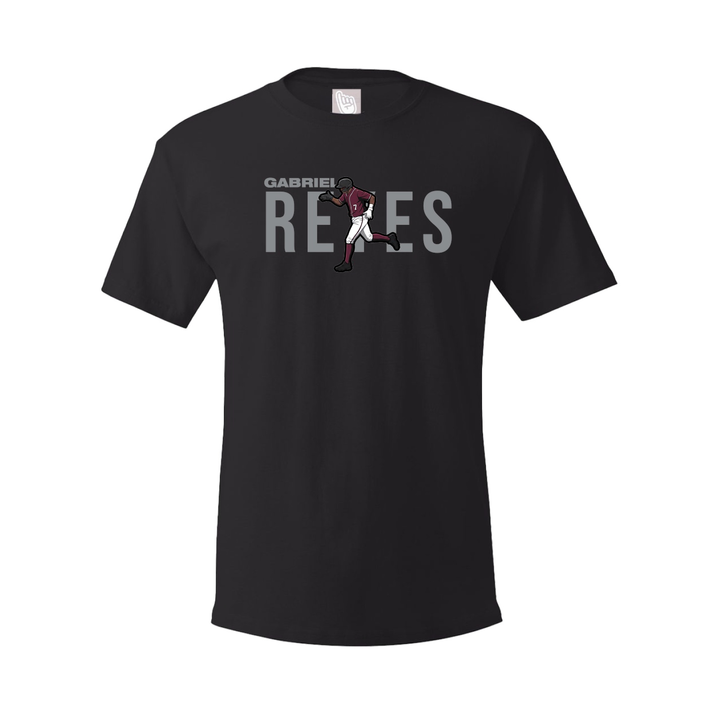 Youth Tee — Player Name in Black