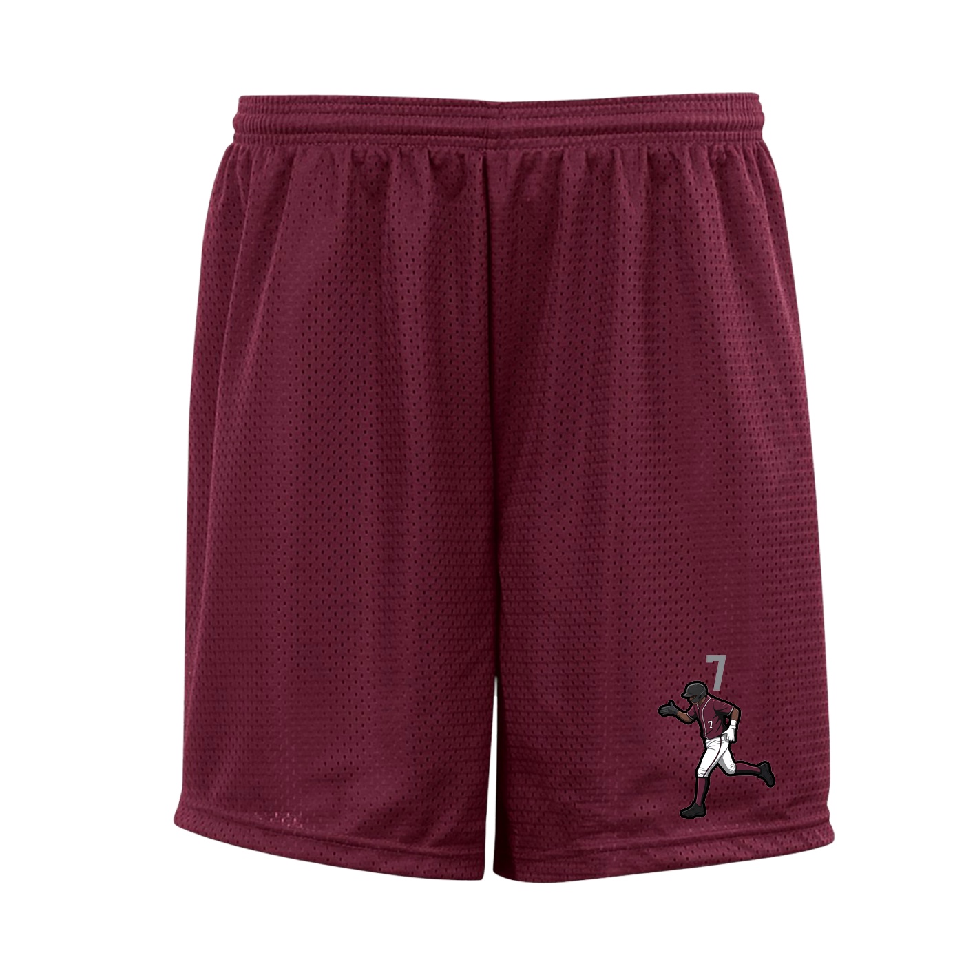 Shorts — Number Top in Cardinal