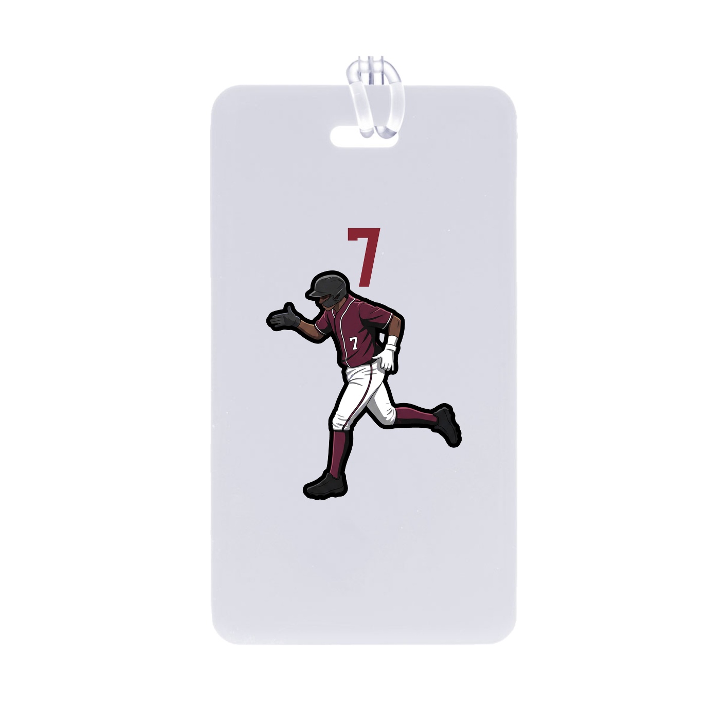 Bag Tag — Number Top in Classic