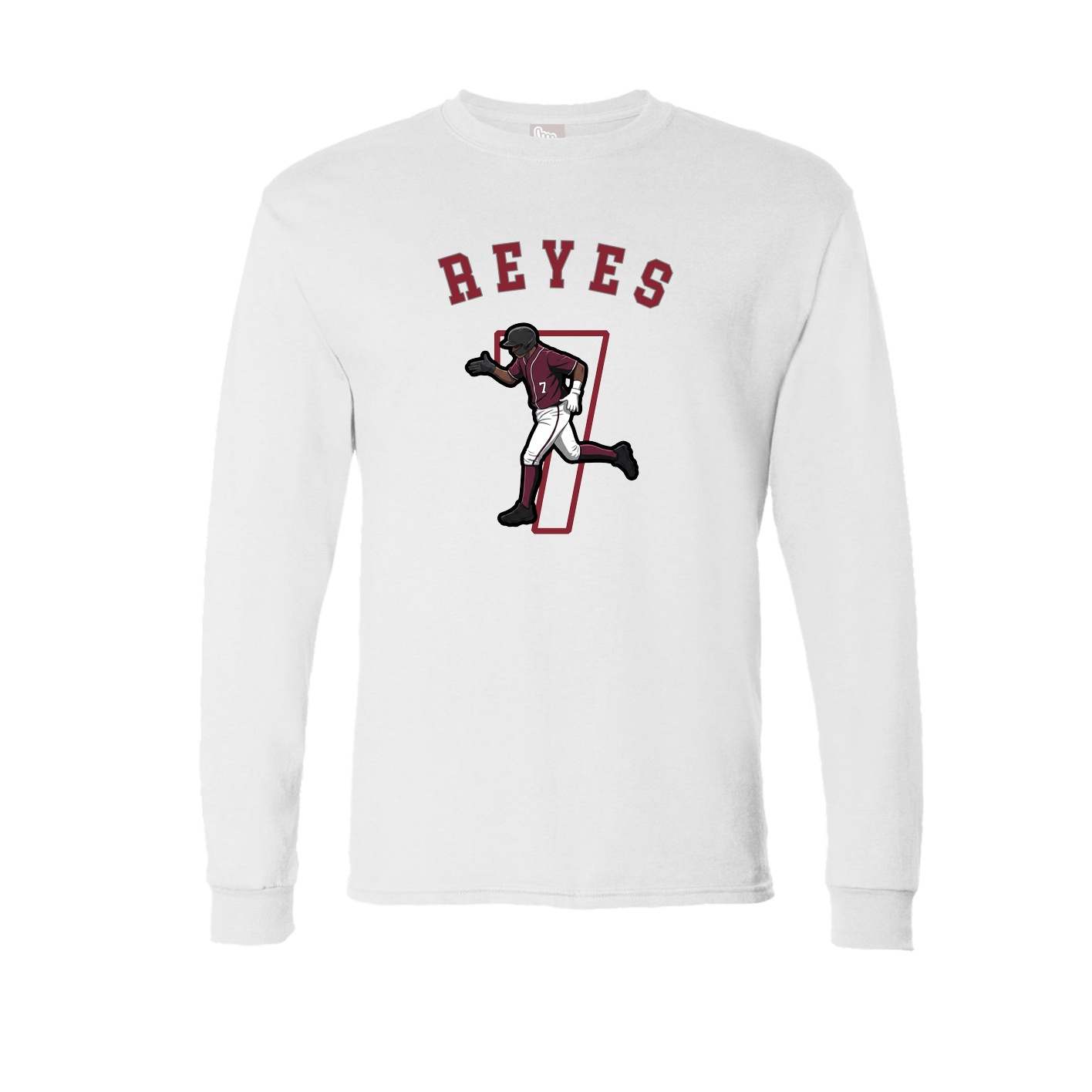 Long Sleeve Tee — Shirsey Arch in White