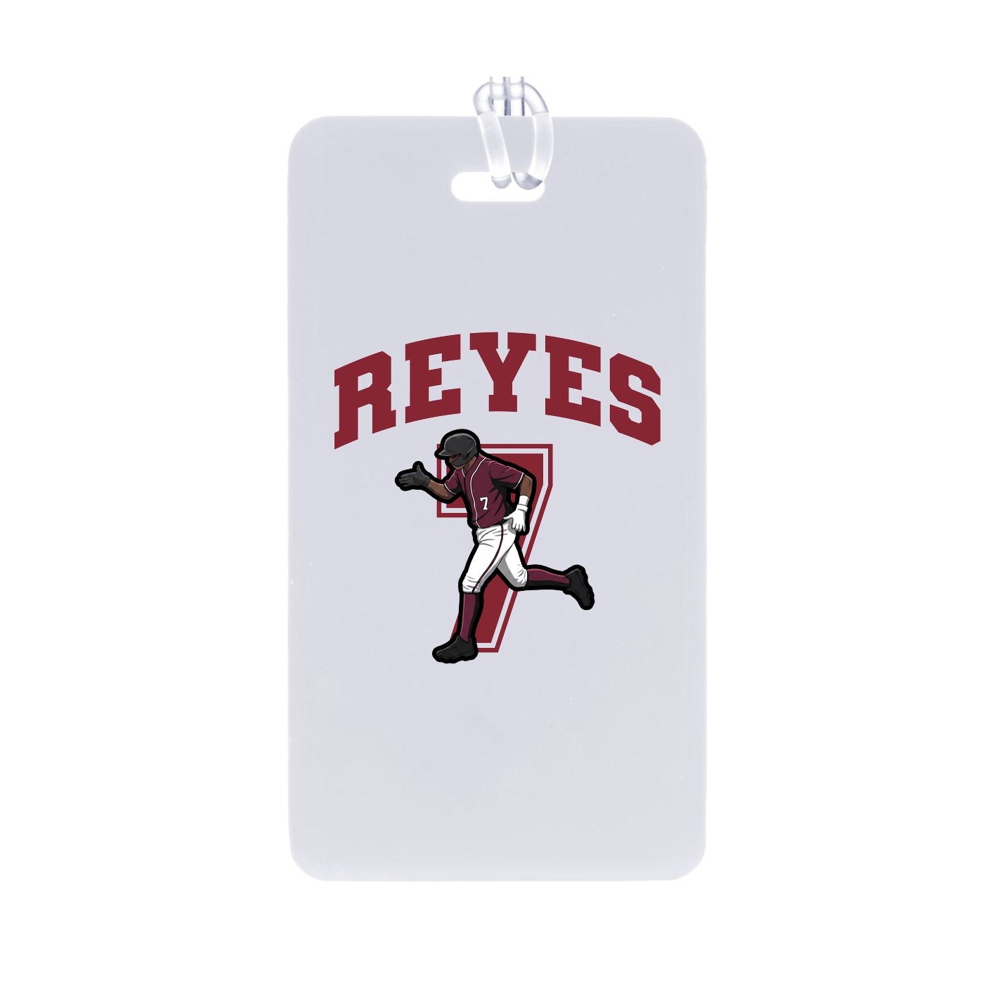 Bag Tag — Number in Classic