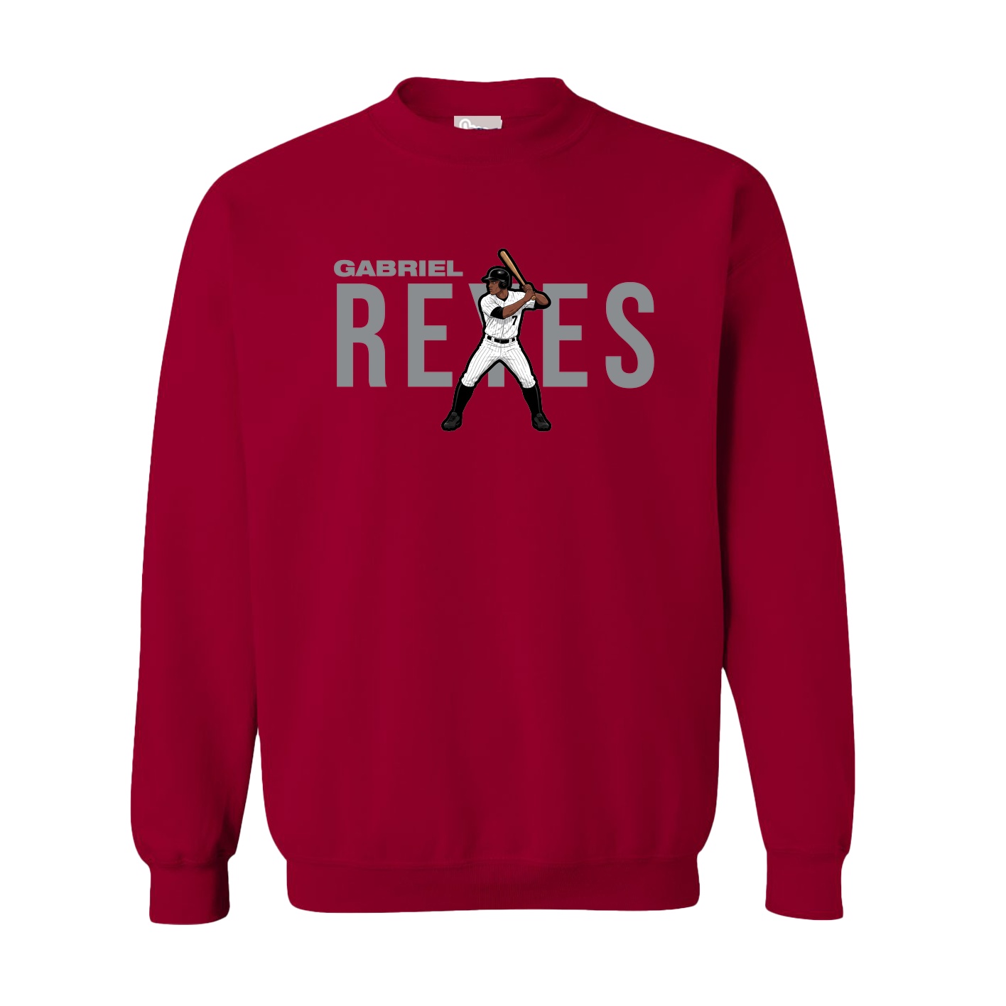 Fleece Crew — Player Name in Cardinal