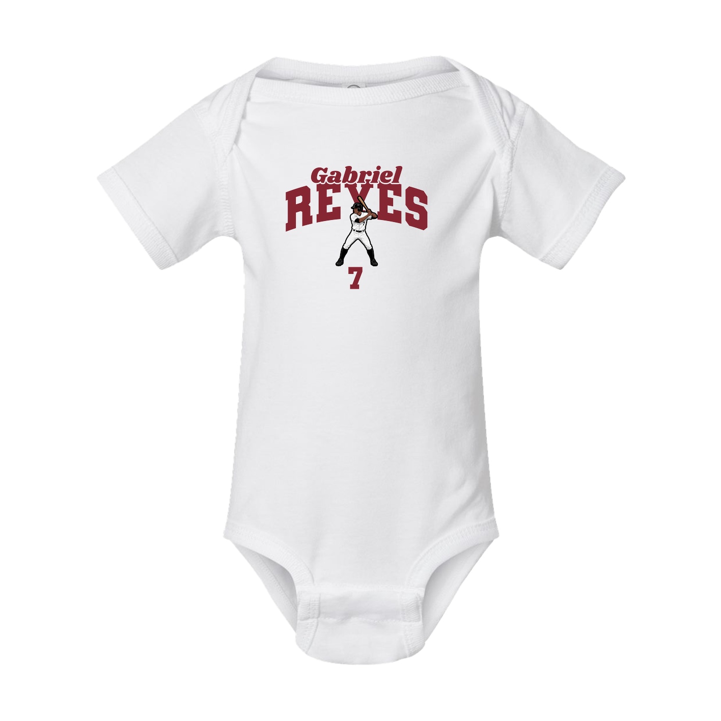 Baby Onesie — Signature Arch in White