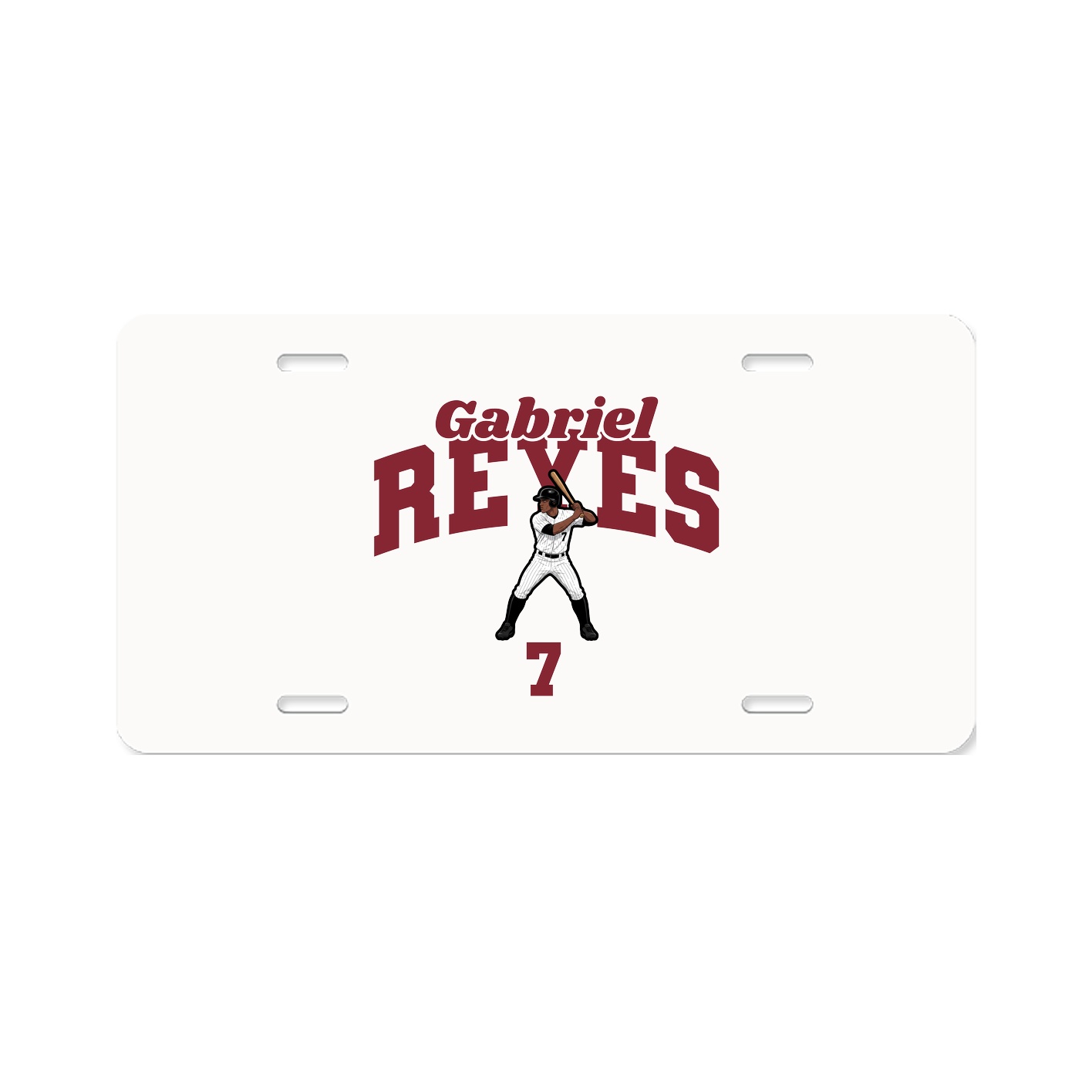 License Plate — Signature Arch in Classic