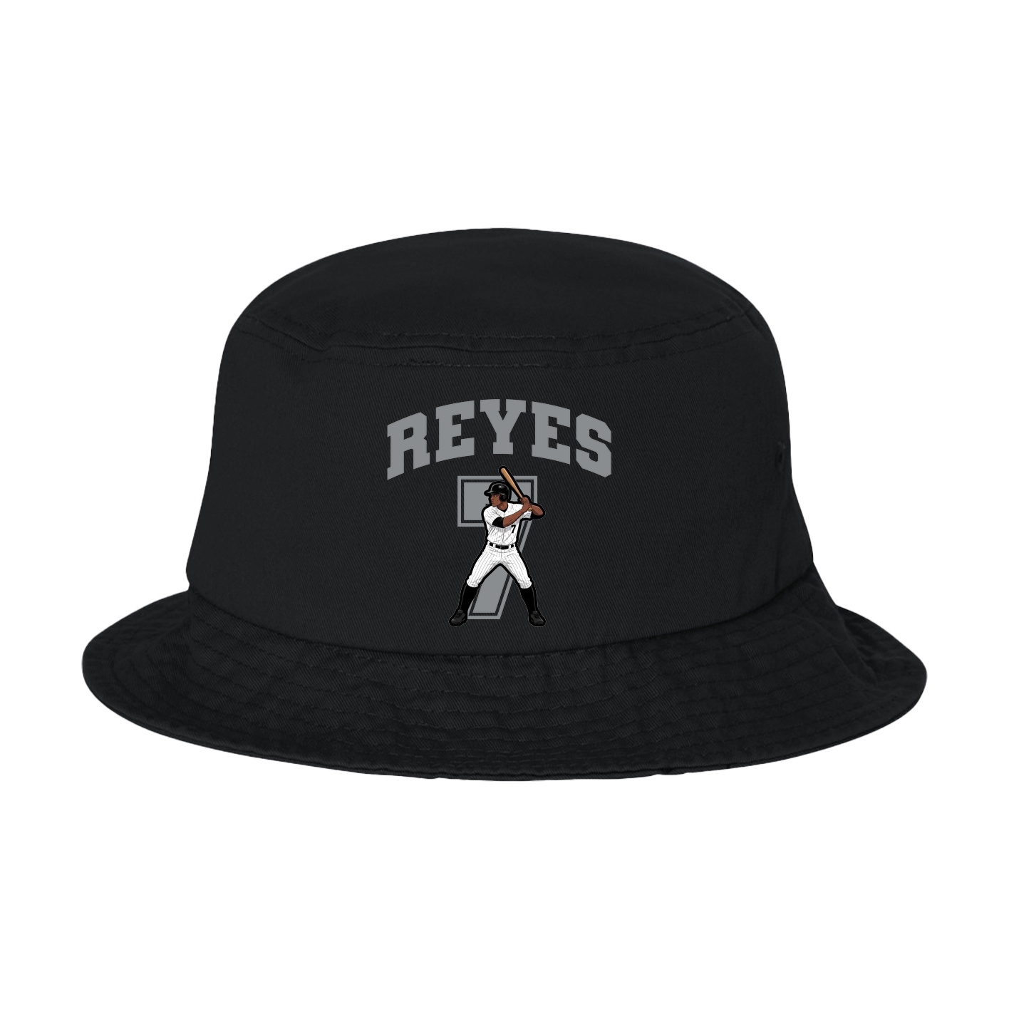 Bucket Cap — Number in Black