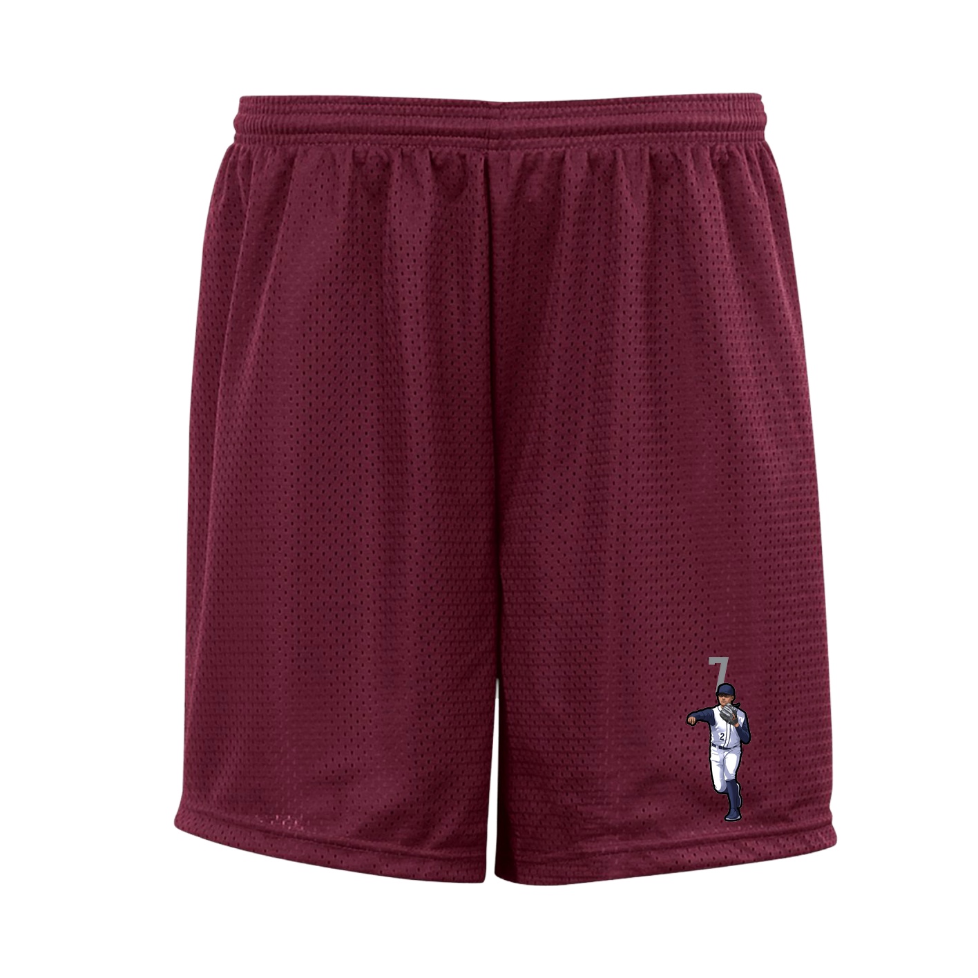 Shorts — Number Top in Cardinal