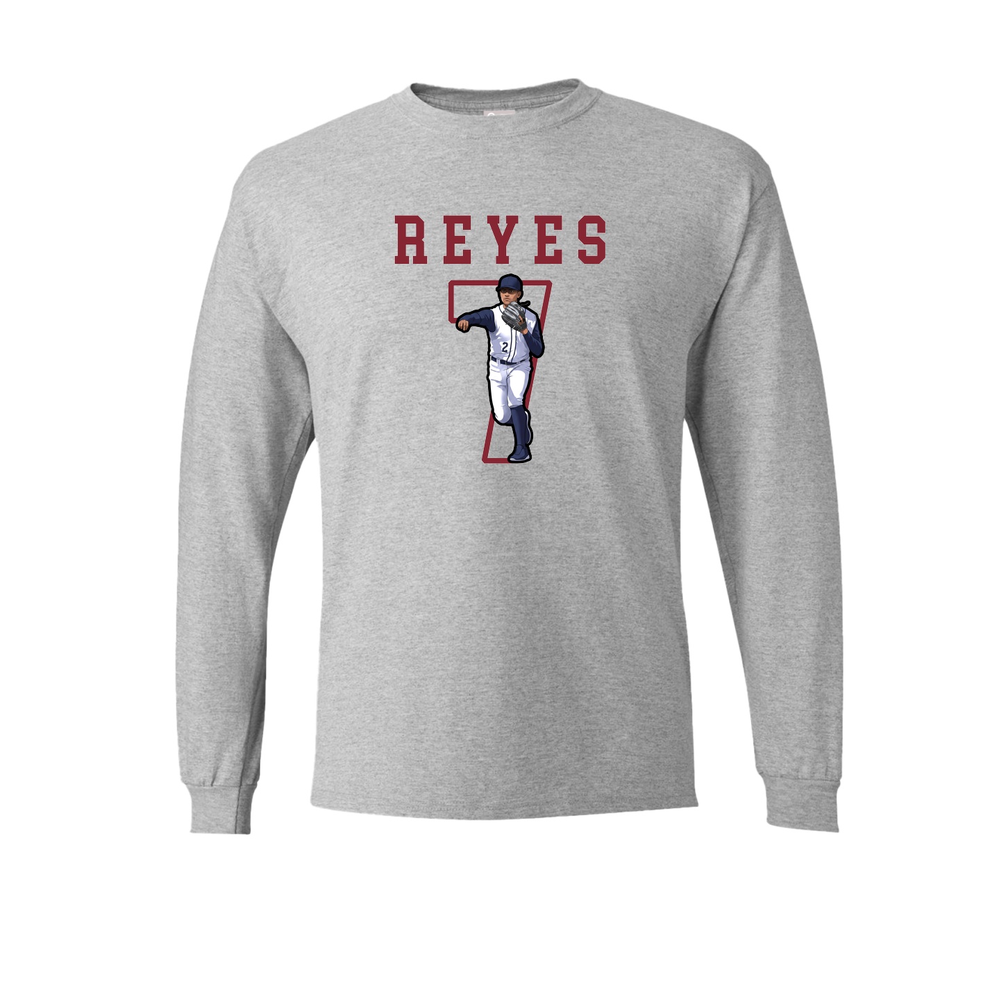 Long Sleeve Tee — Shirsey in Grey