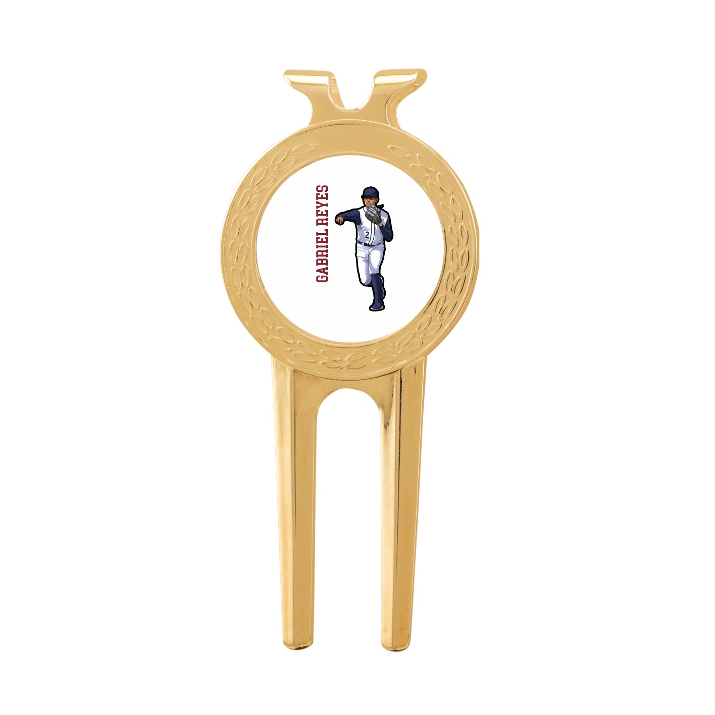 Divot Tool with Ball Marker — Name Vertical in Classic