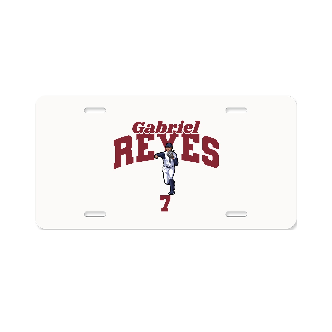 License Plate — Signature Arch in Classic