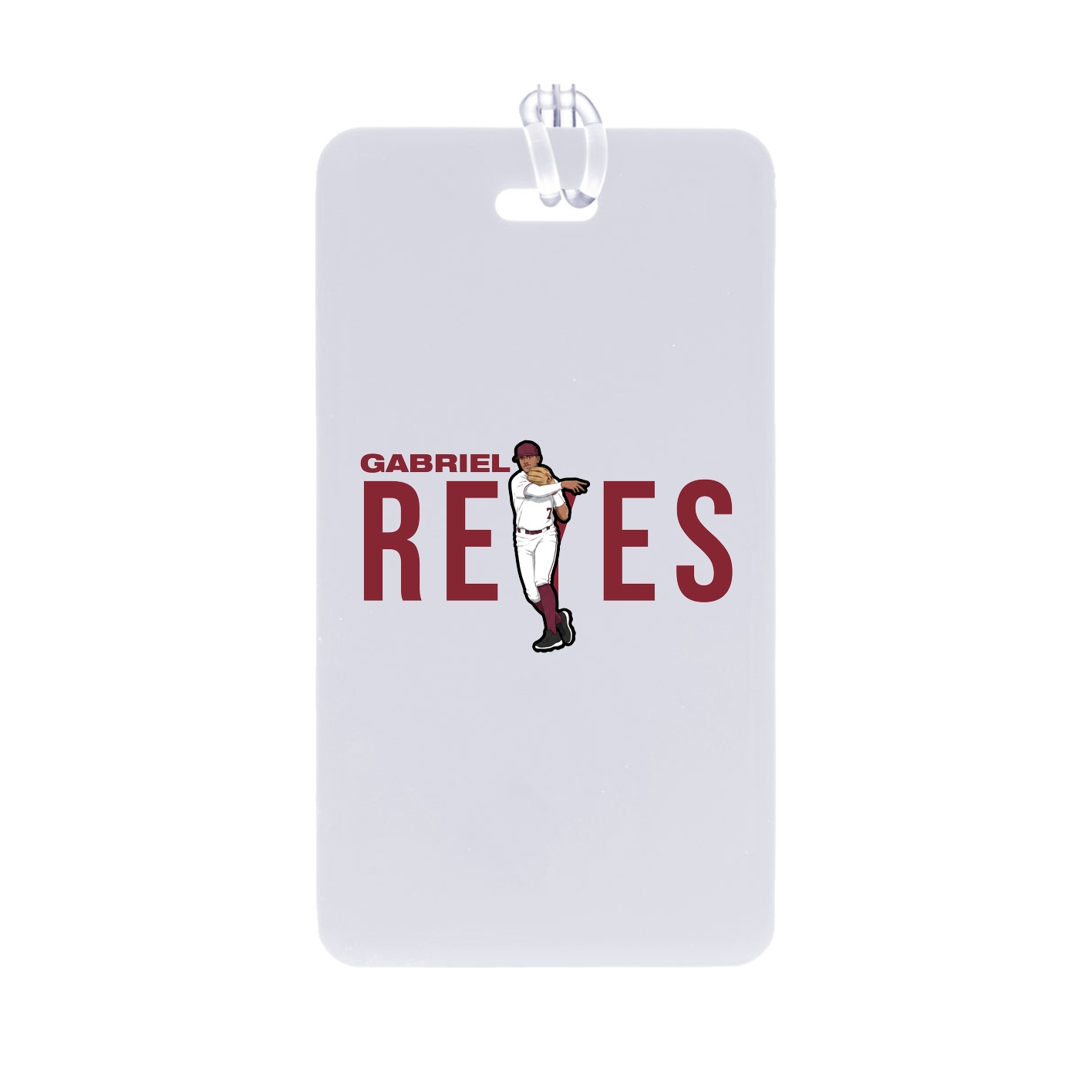 Bag Tag — Player Name in Classic