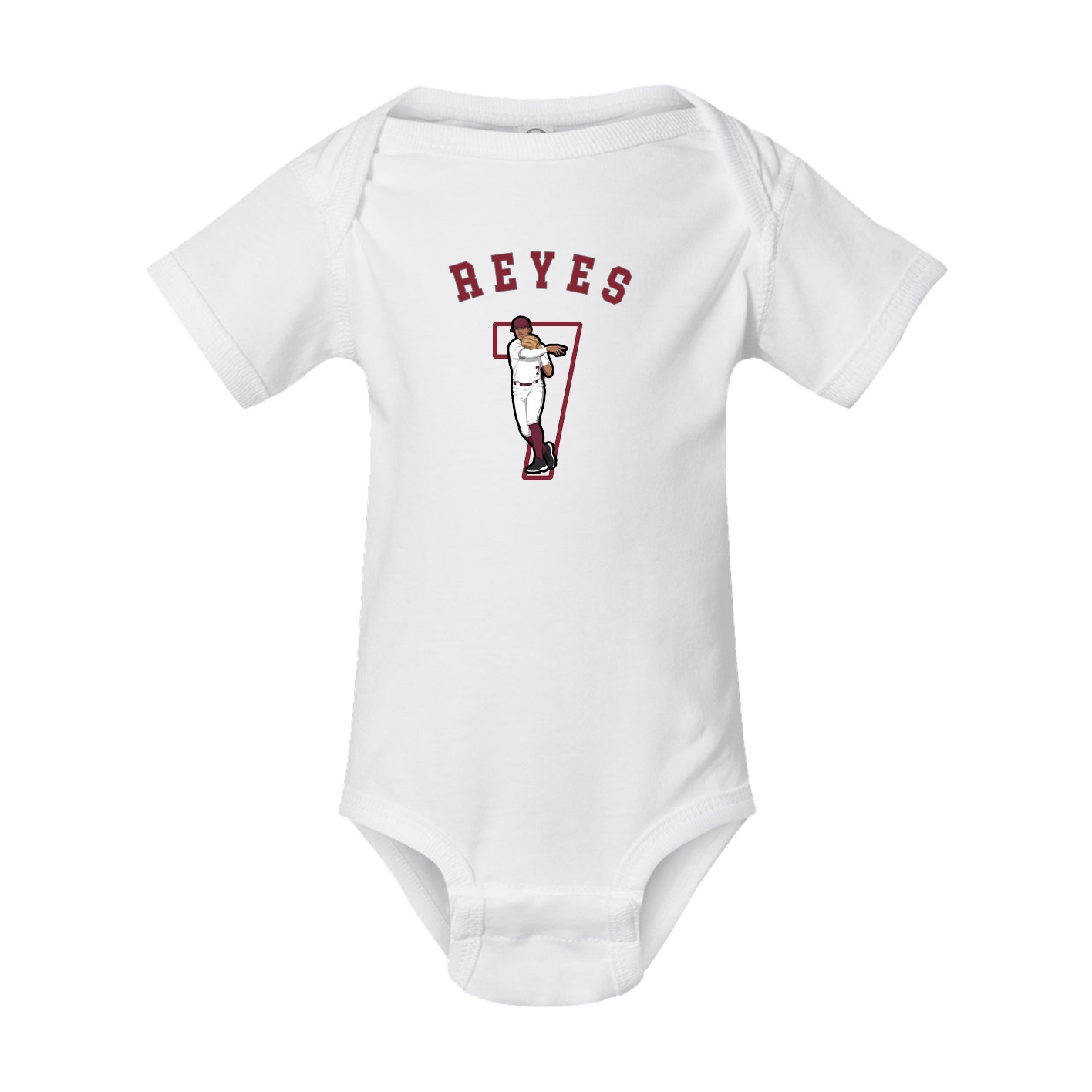 Baby Onesie — Shirsey Arch in White