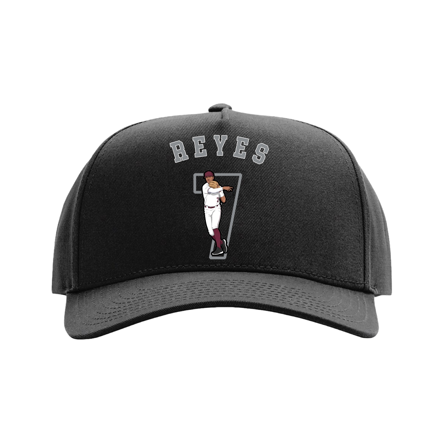Full Fabric Five-Panel Champ Cap
