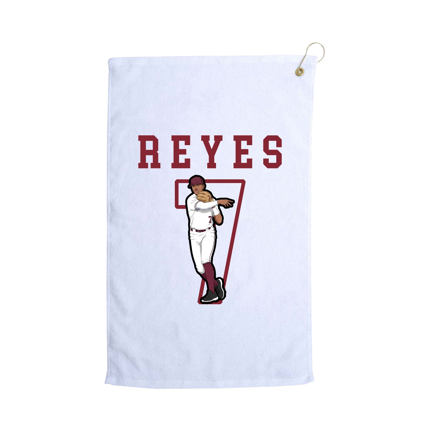 Golf Towel — Shirsey in White