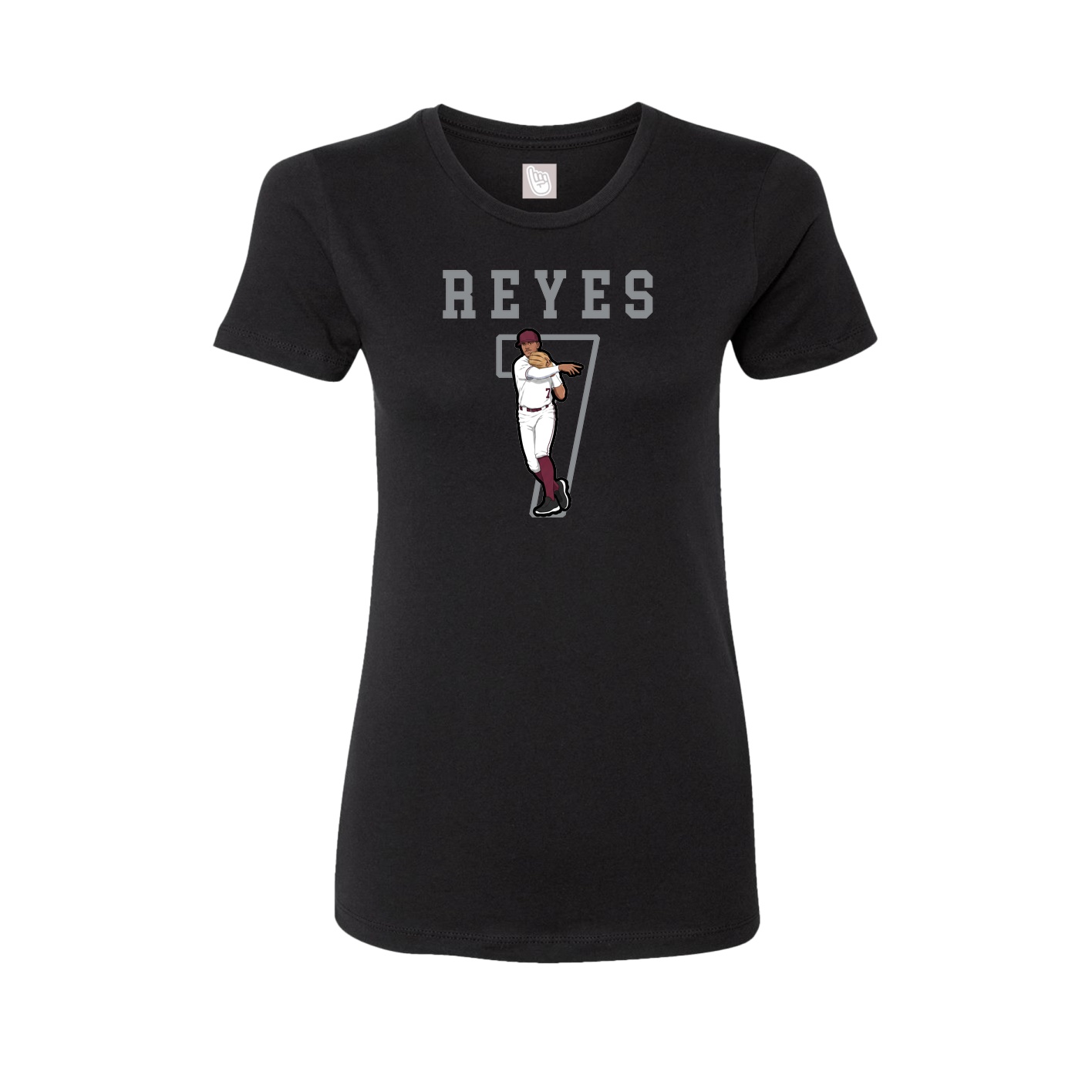 Fitted Women's Tee — Shirsey in Black