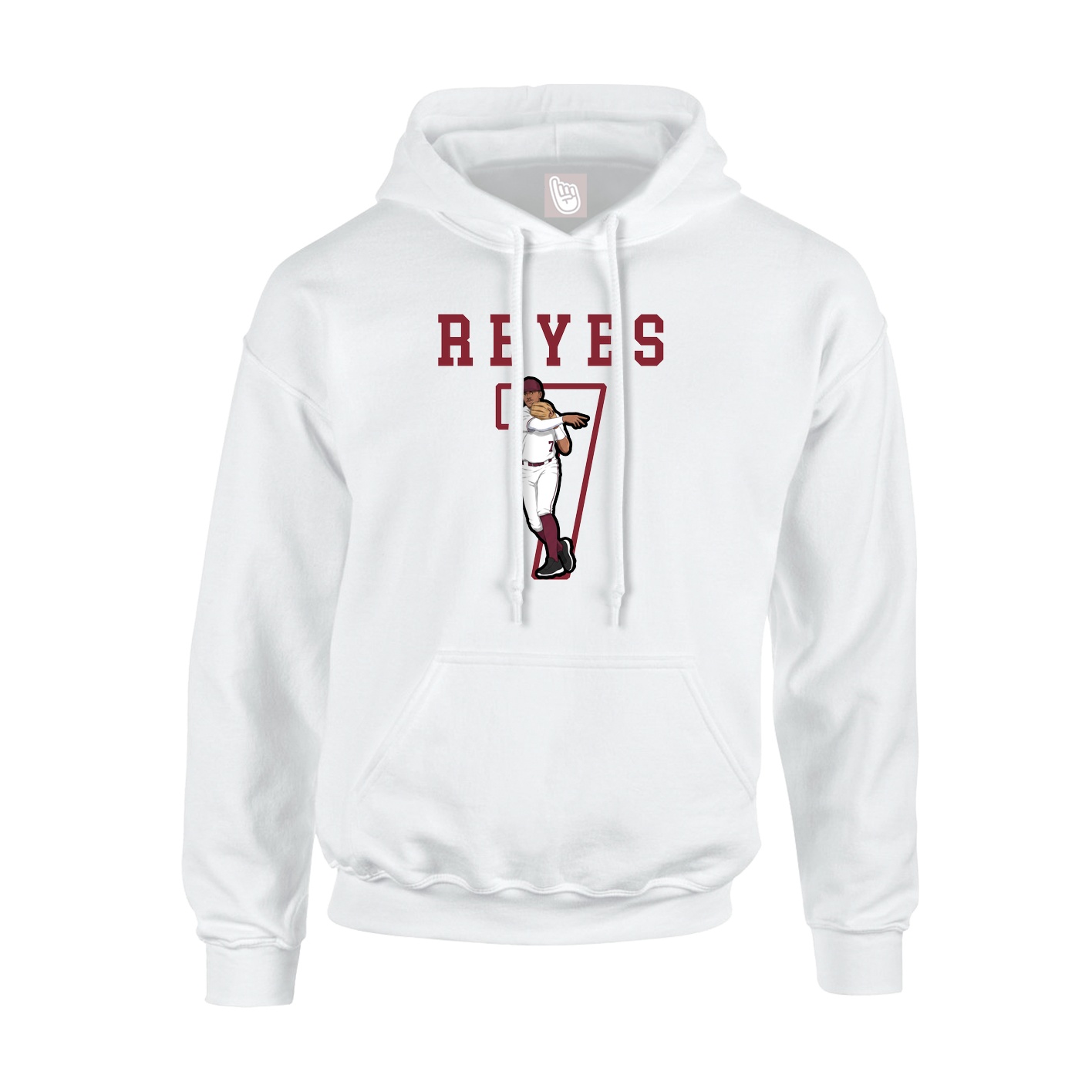 Hoodie — Shirsey in White