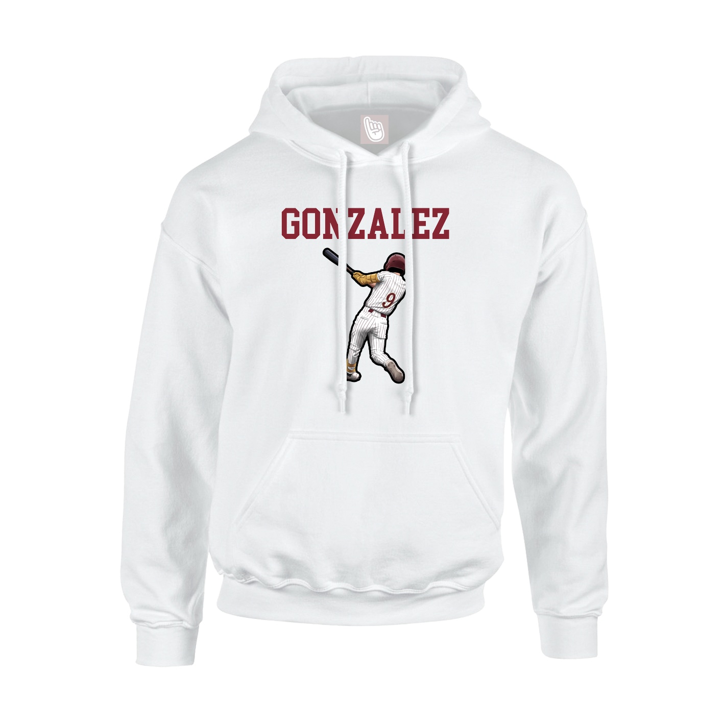 Hoodie — Shirsey in White