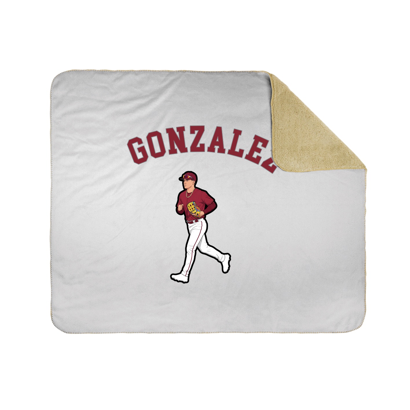 Throw Blanket — Shirsey Arch in White