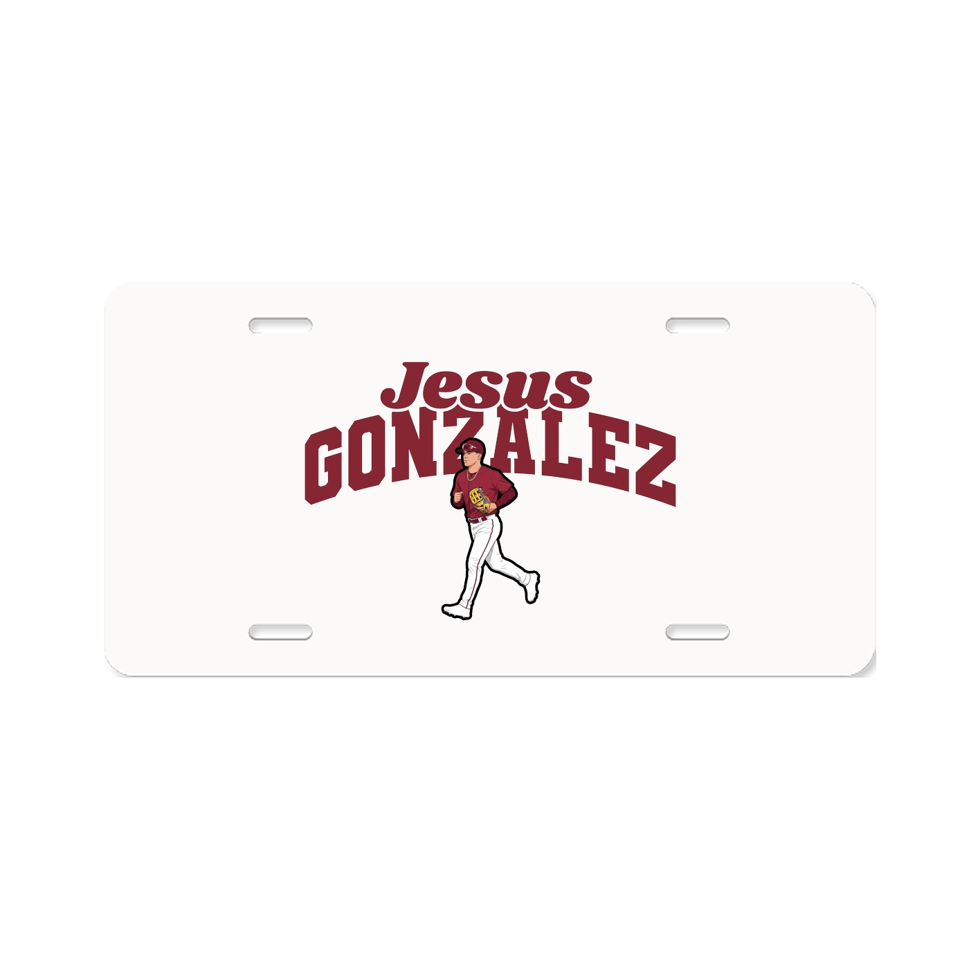 License Plate — Signature Arch in Classic