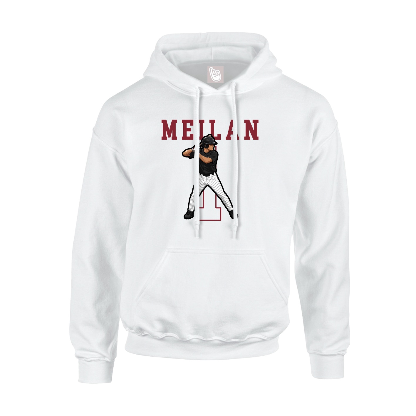 Youth Hoodie — Shirsey in White
