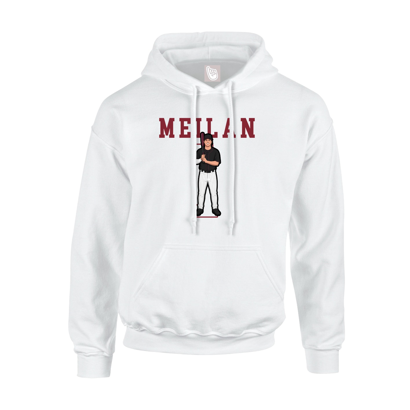Hoodie — Shirsey in White