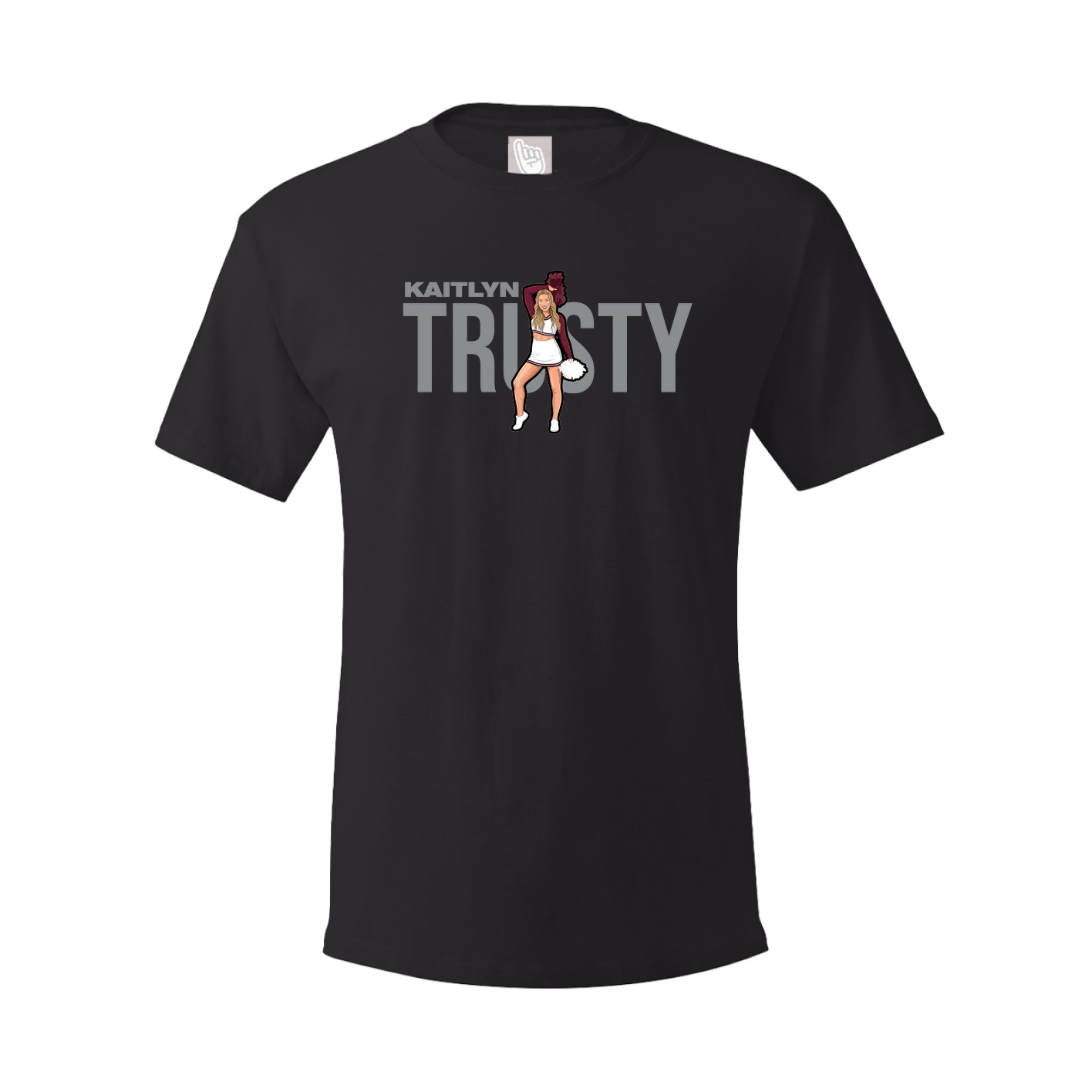 Youth Tee — Player Name in Black