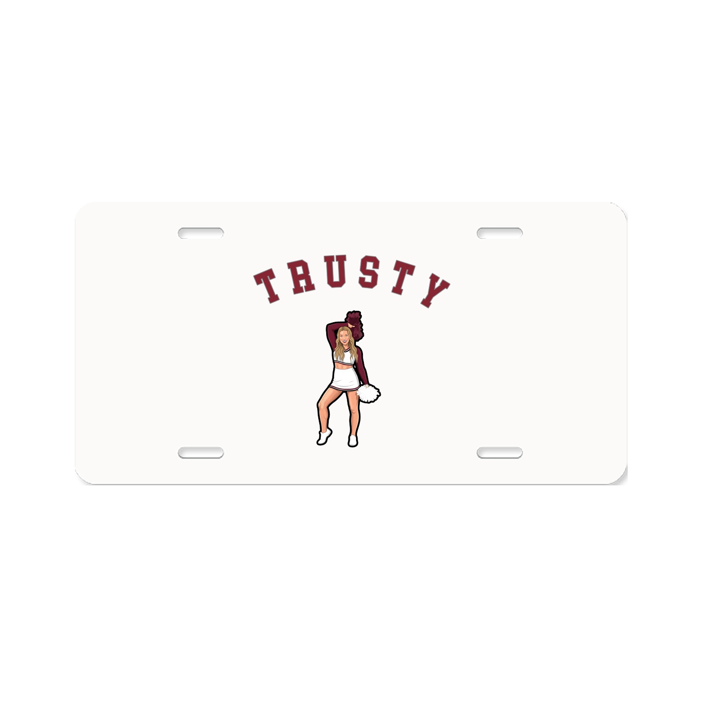 License Plate — Shirsey Arch in Classic