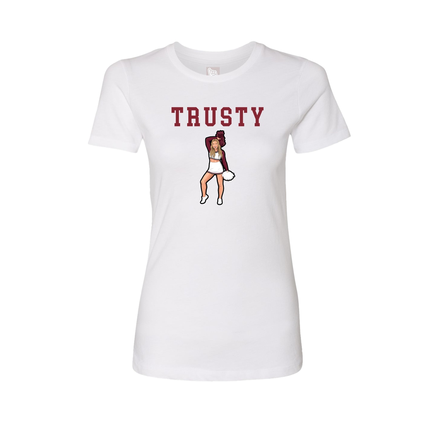 Fitted Women's Tee — Shirsey in White