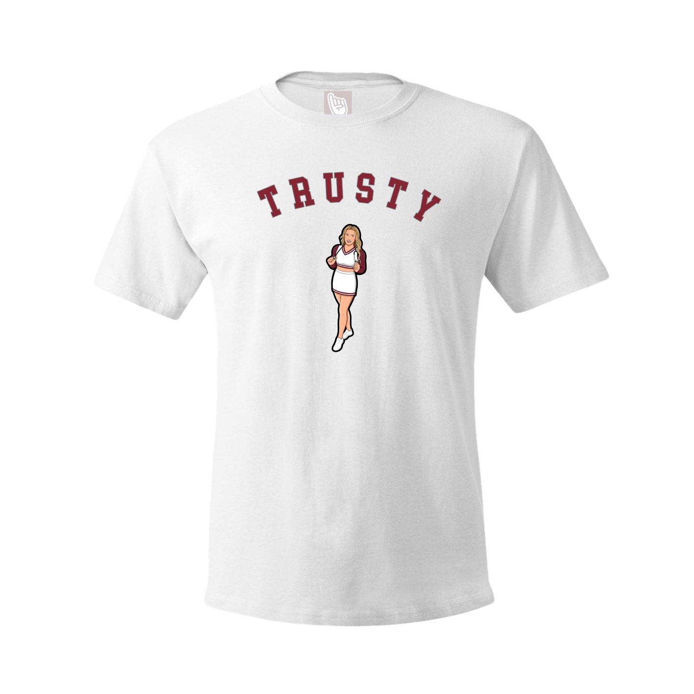 Tee — Shirsey Arch in White
