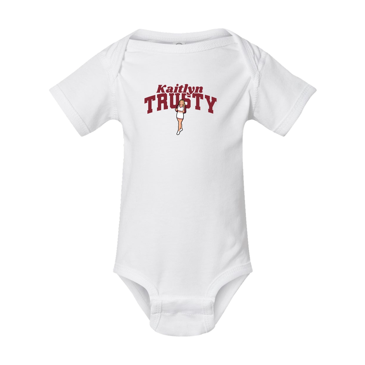 Baby Onesie — Signature Arch in White