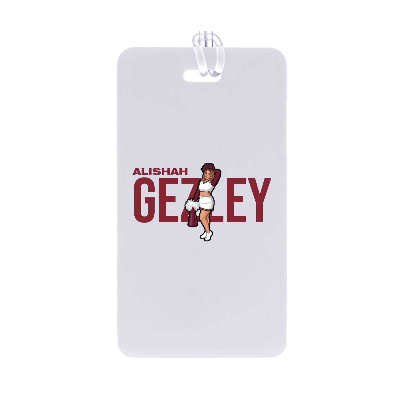 Bag Tag — Player Name in Classic
