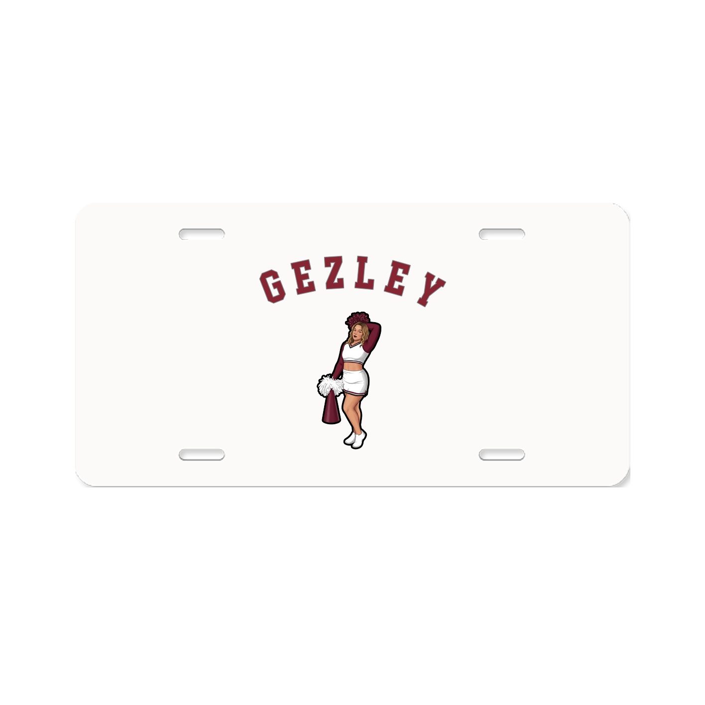 License Plate — Shirsey Arch in Classic
