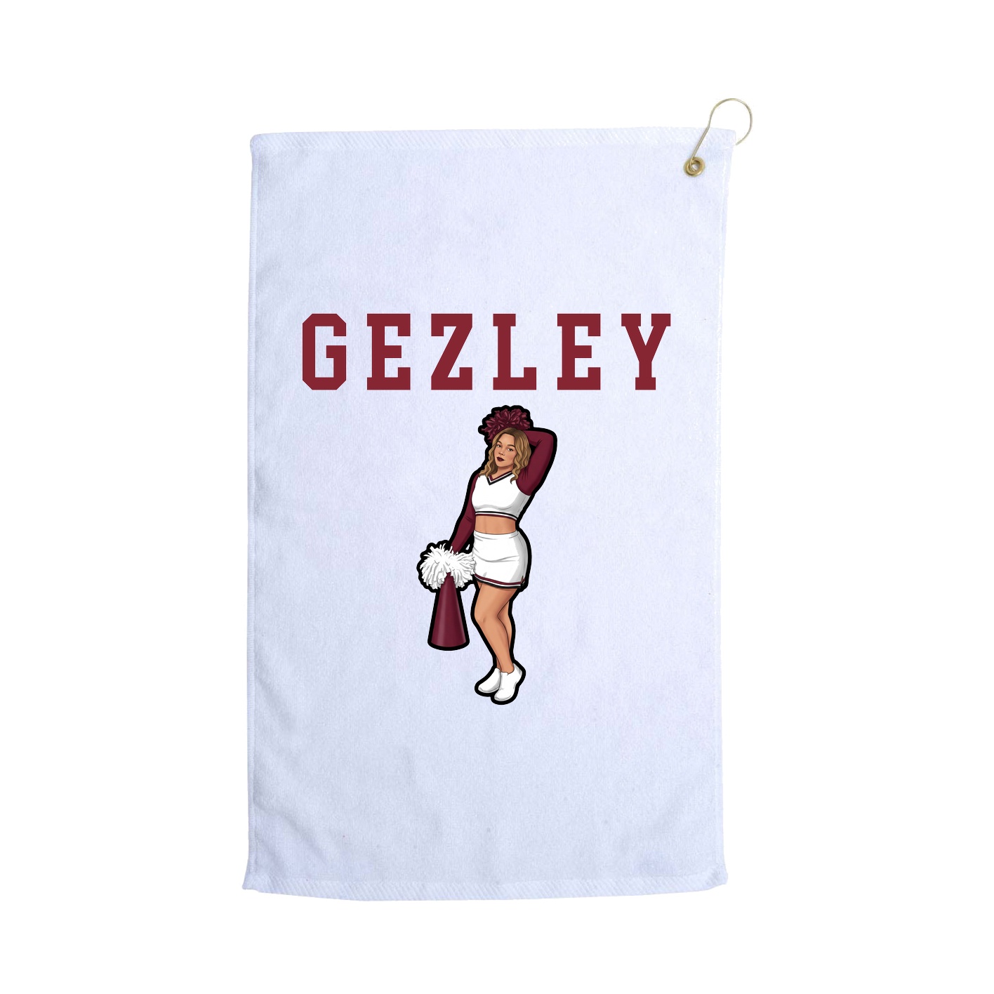 Golf Towel — Shirsey in White