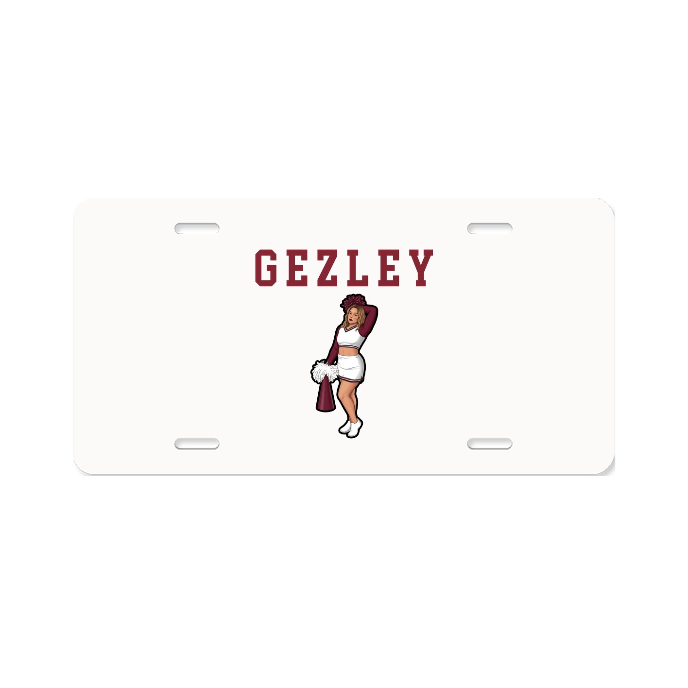 License Plate — Shirsey in Classic