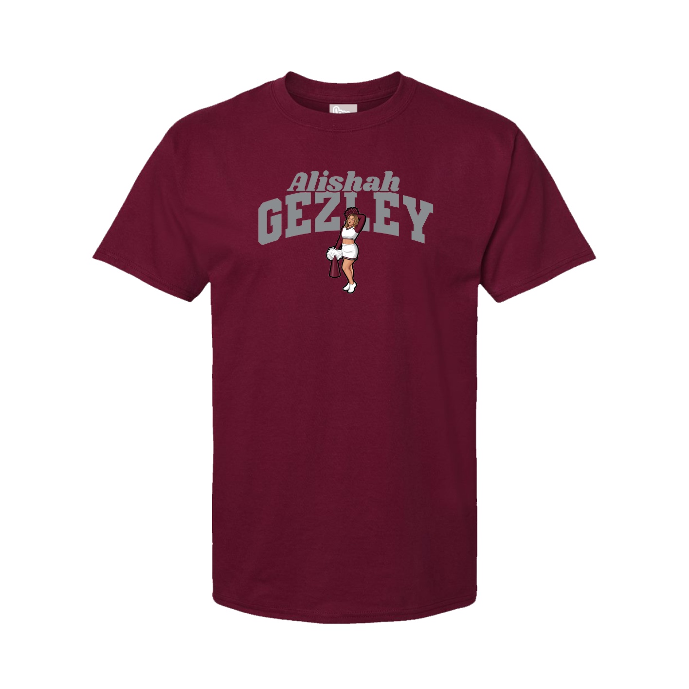 Tee — Signature Arch in Cardinal