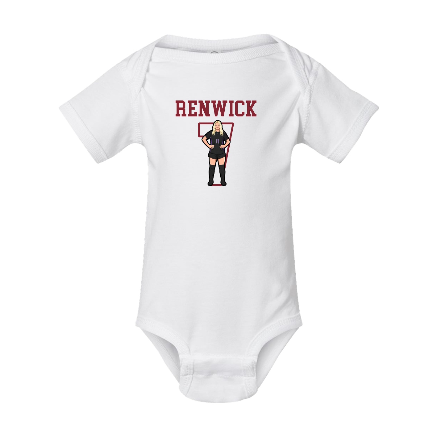 Baby Onesie — Shirsey in White